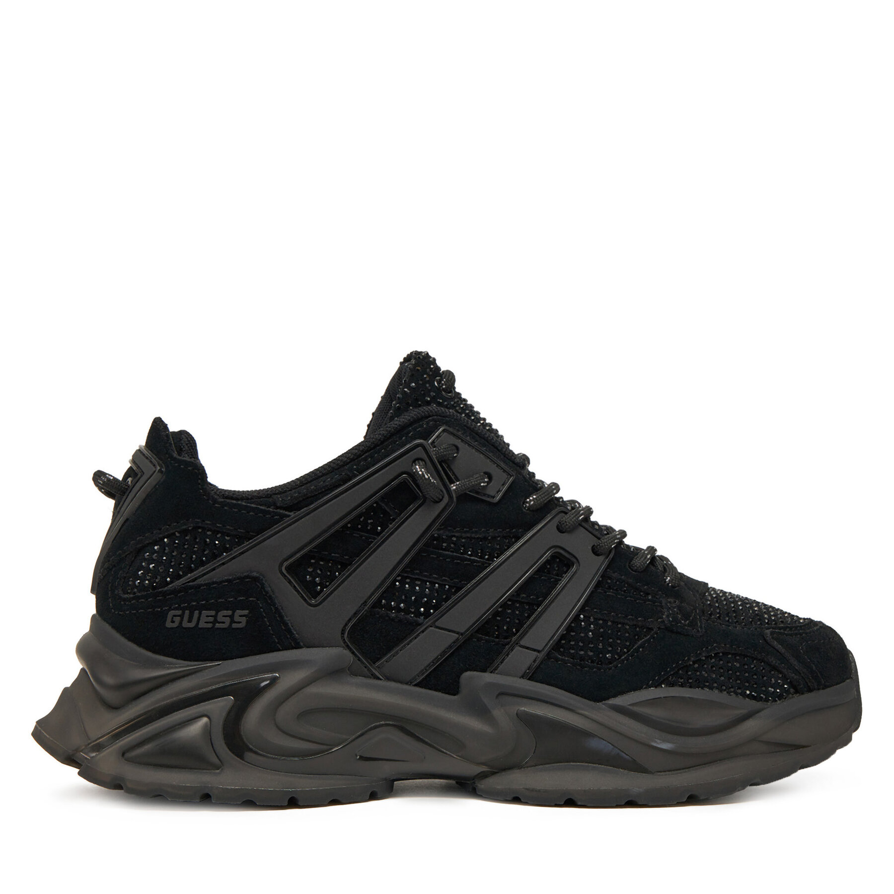 Sneakers Guess FLPBLL SUE12 Negru