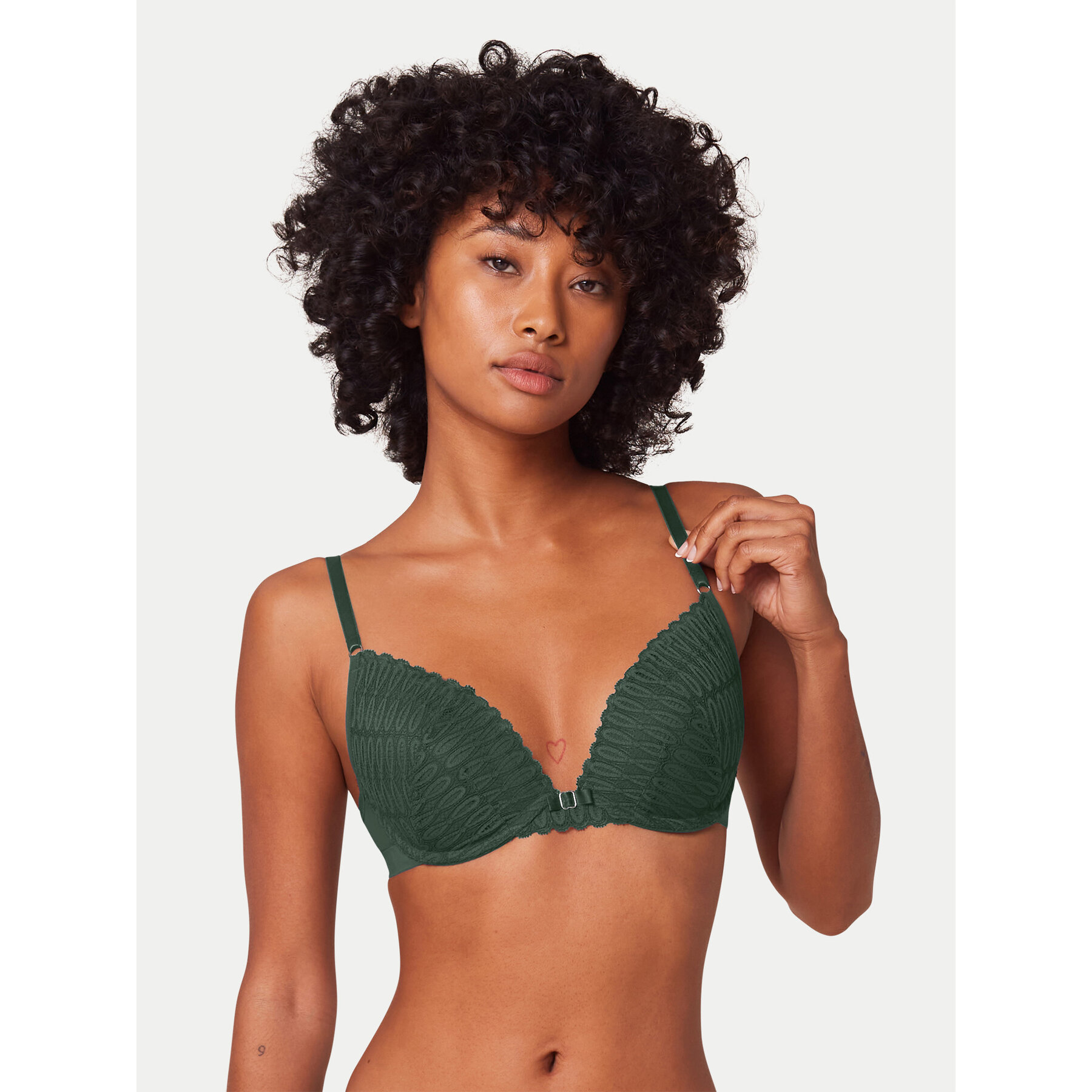 Triumph Reggiseno con ferretto Aura Spotlight T WHU 10216452 Verde