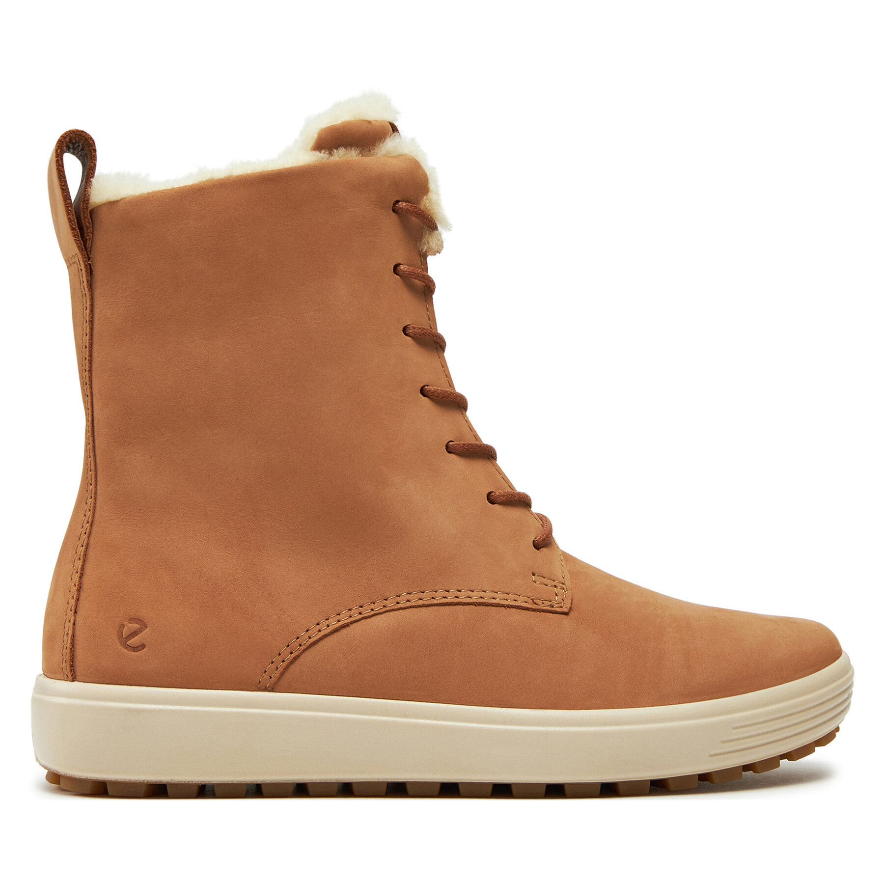 Šnurovacia obuv ECCO Soft 7 Tred W 45042301291 Hnedá