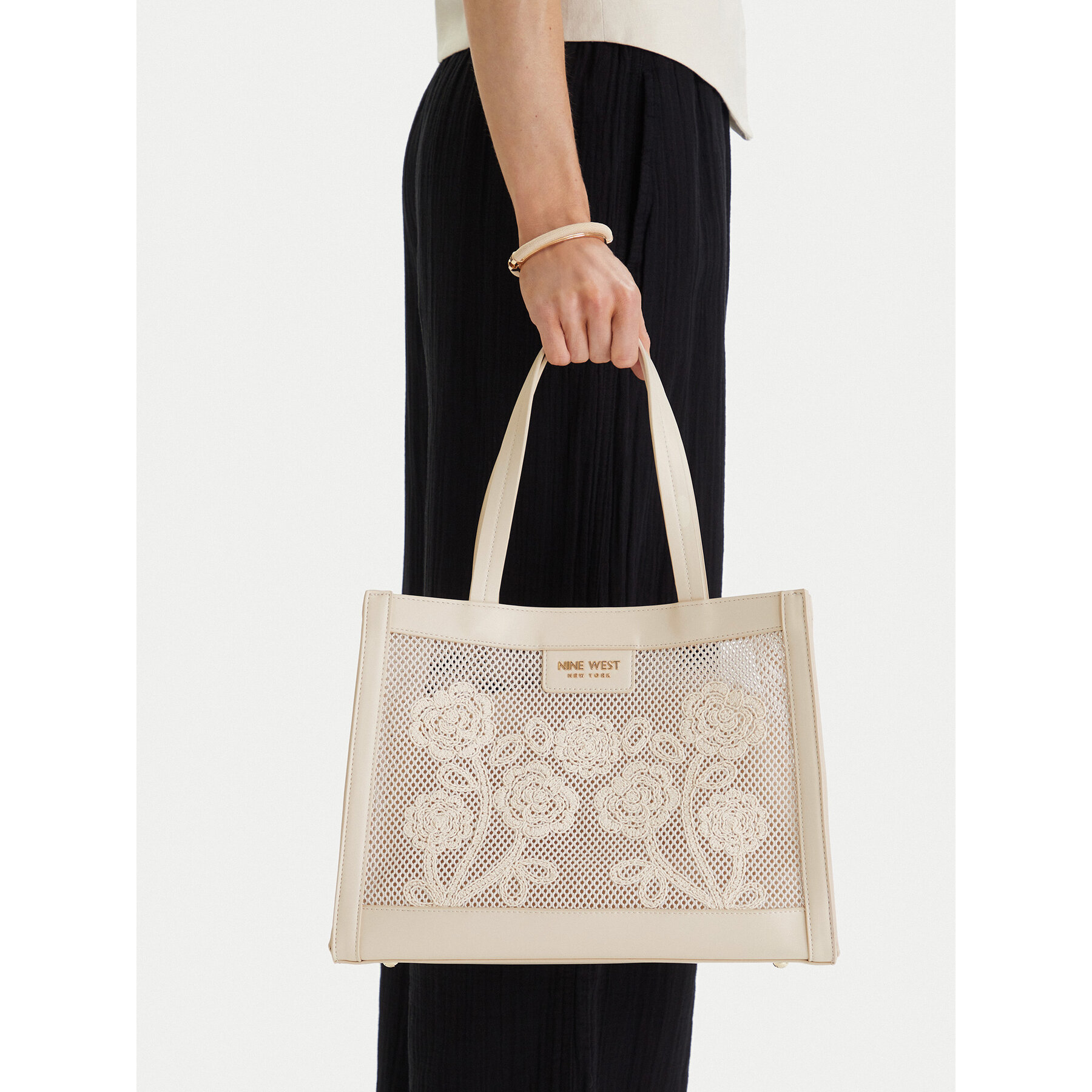 Τσάντα Nine West CEO-Wall Street Glow-KY319 Μπεζ