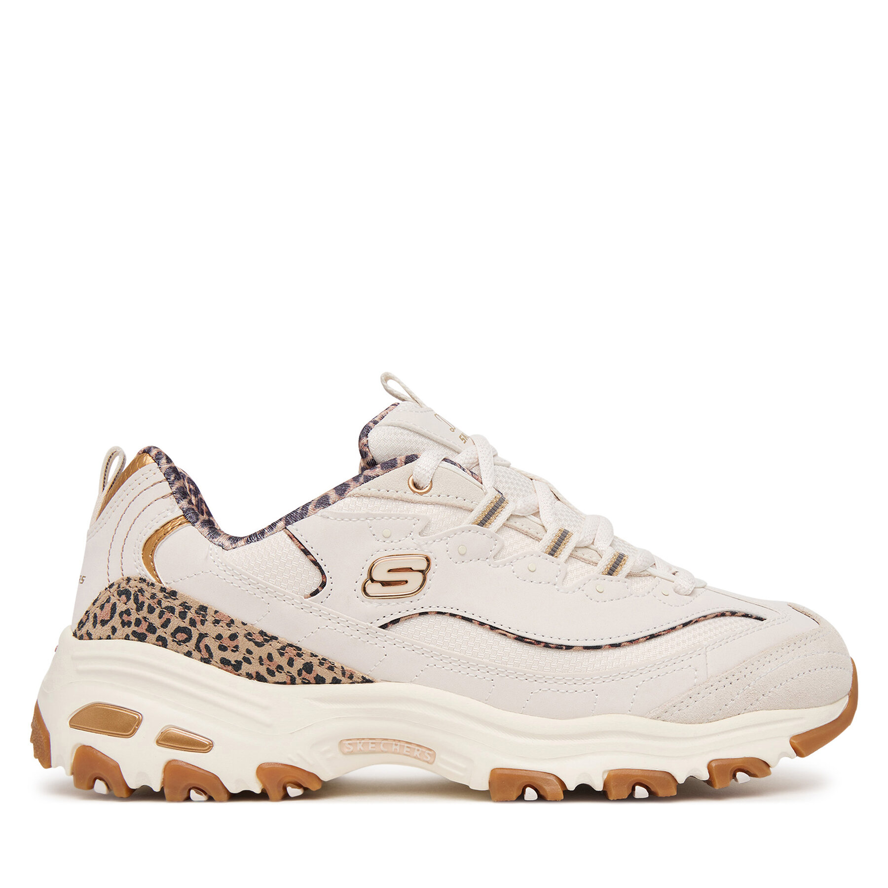 Superge Skechers D'Lites - Wild Charm 150877/WHT Kremna
