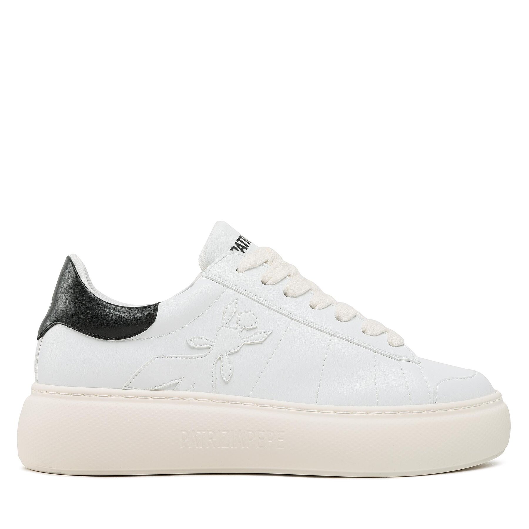 Damen Sneakers Patrizia Pepe, Schuhgröße 39, Weiß, 8Z0080/E028-X2RQ