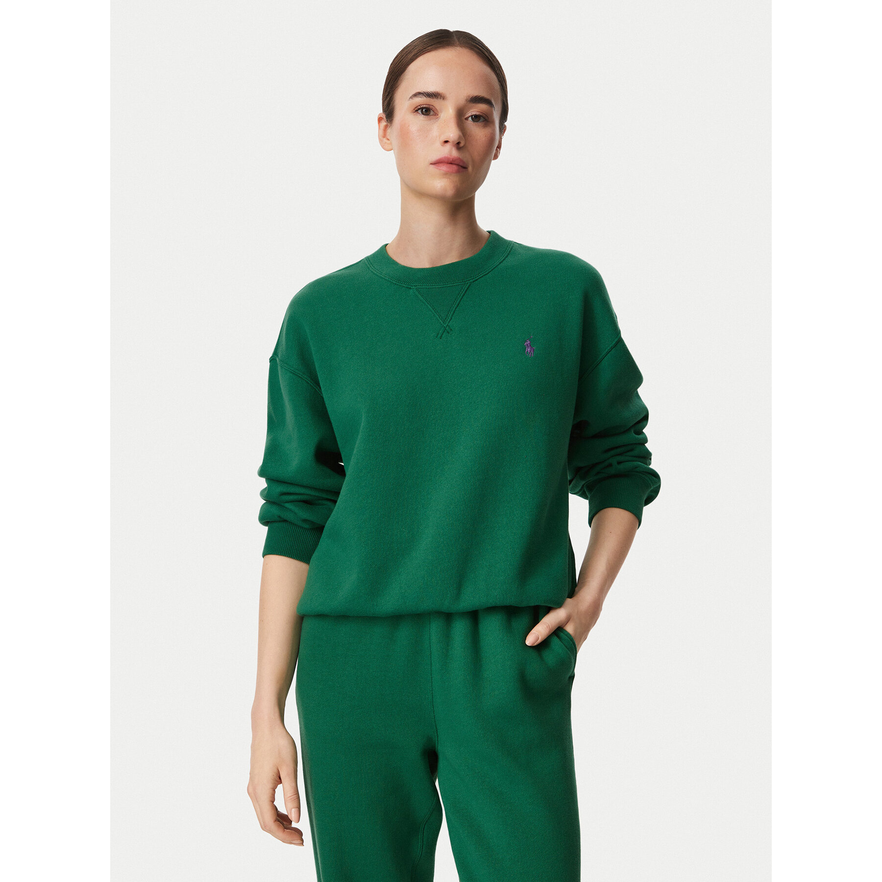 Polo Ralph Lauren Sweatshirt 211971697510 Grün Regular Fit