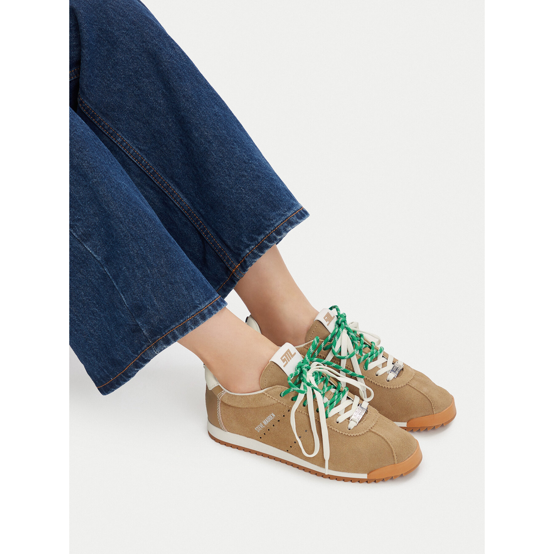 Sneakersy Steve Madden Mirage 11003908 Hnedá