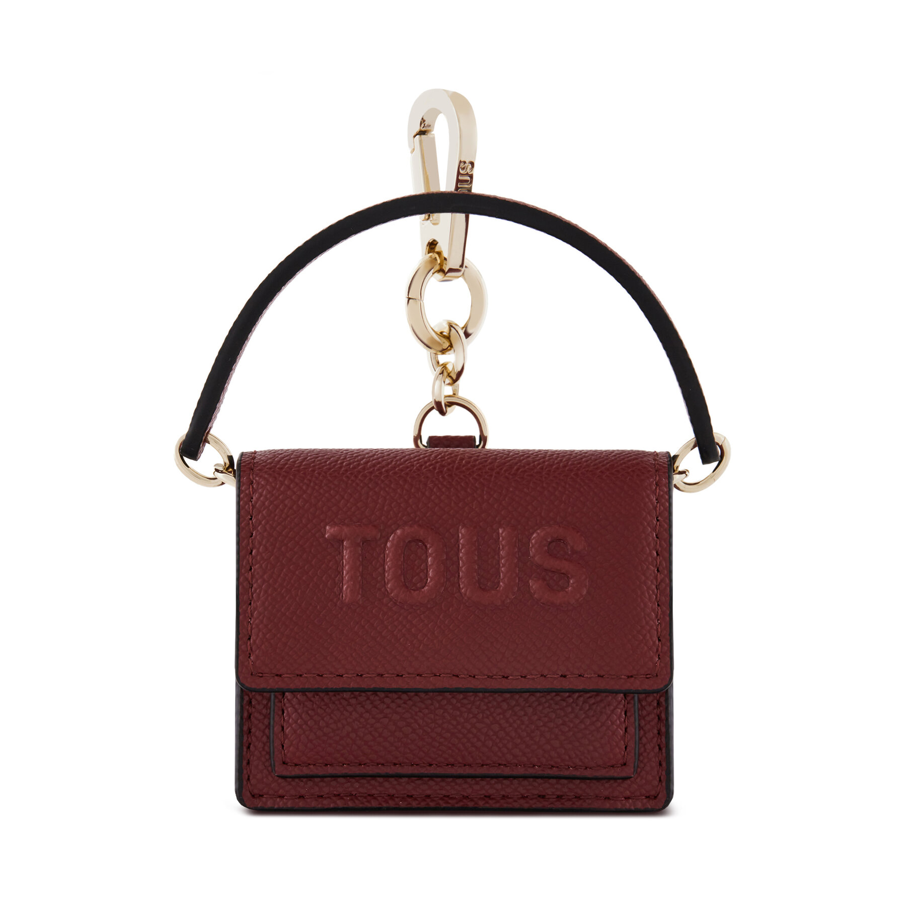 Portachiavi TOUS Mini Bandolera Audree 2002203517 Bordeaux, Taglia OS, taglia : OS
