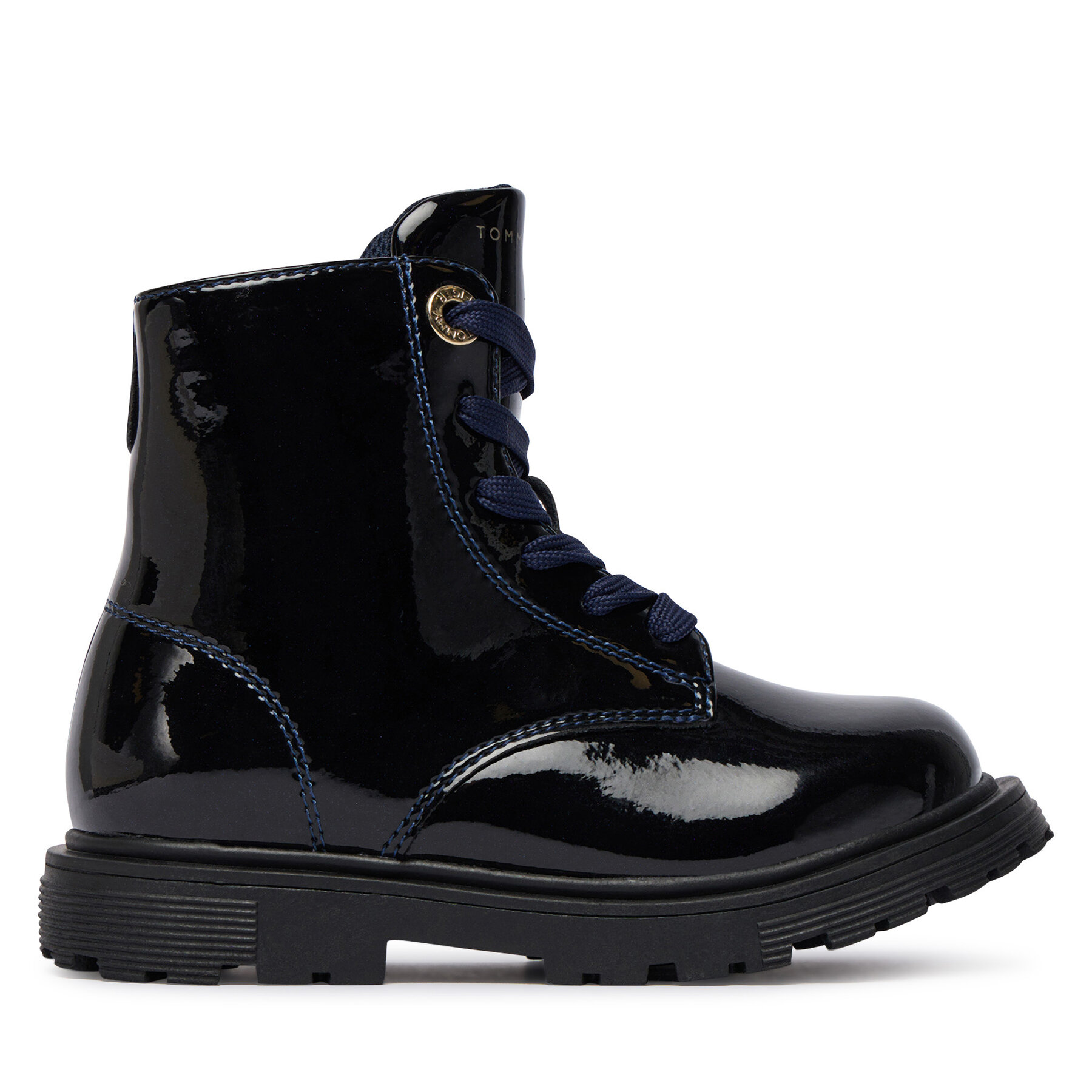 Gležnjarji Tommy Hilfiger Lace-Up Bootie T1A5-34005-1237 M Mornarsko modra