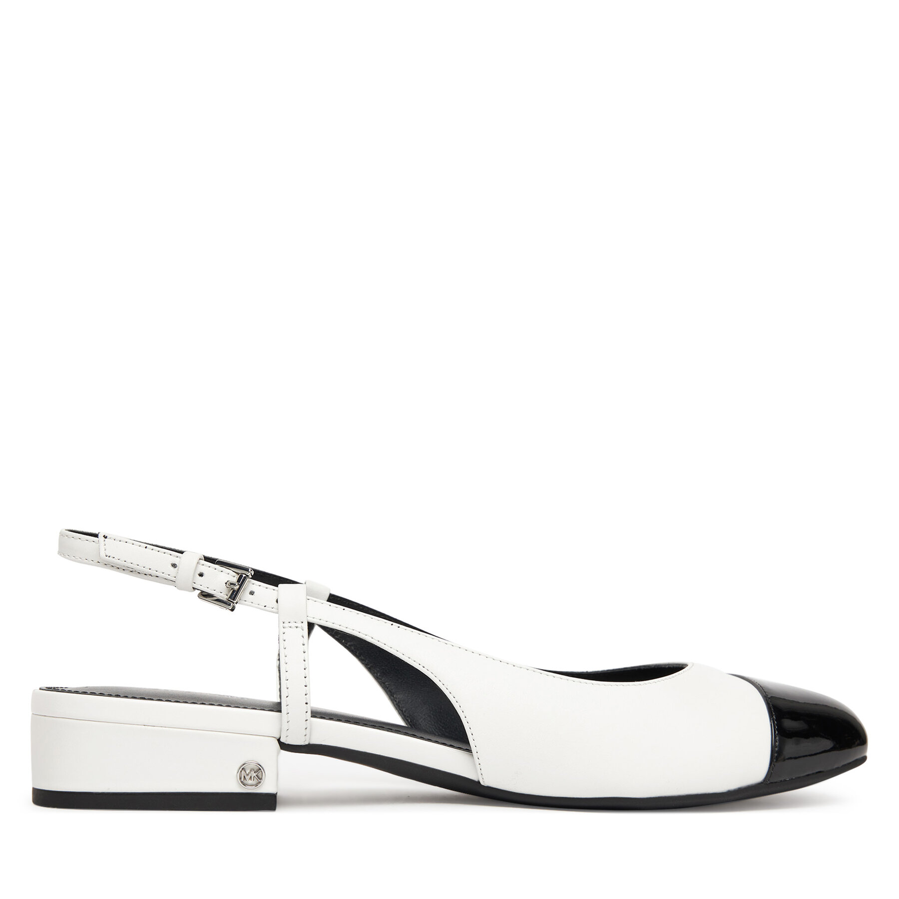 Baleríny MICHAEL Michael Kors Perla 40R4PLFP1L Biela