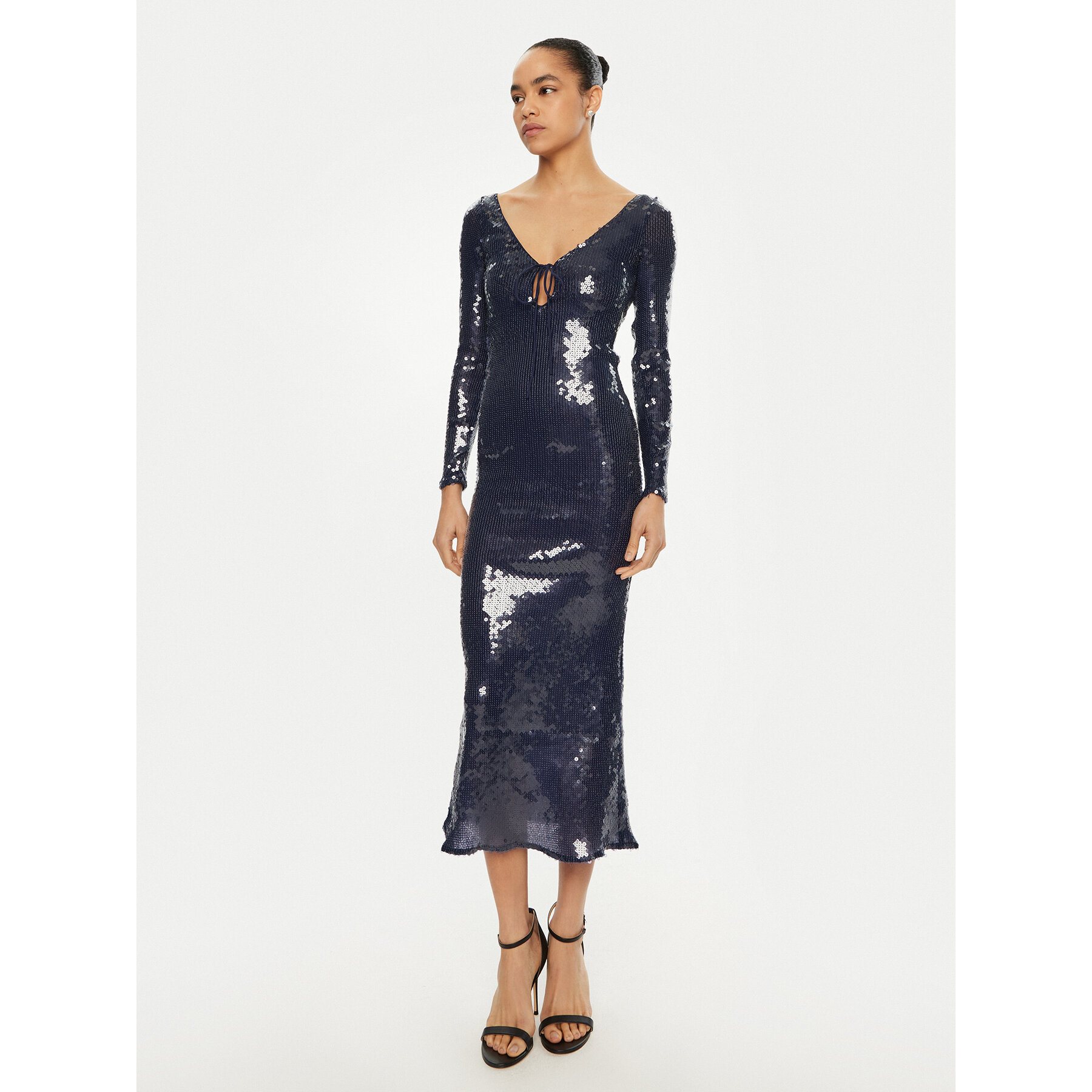 Bardot Coctailkleid 58859DB Dunkelblau Regular Fit