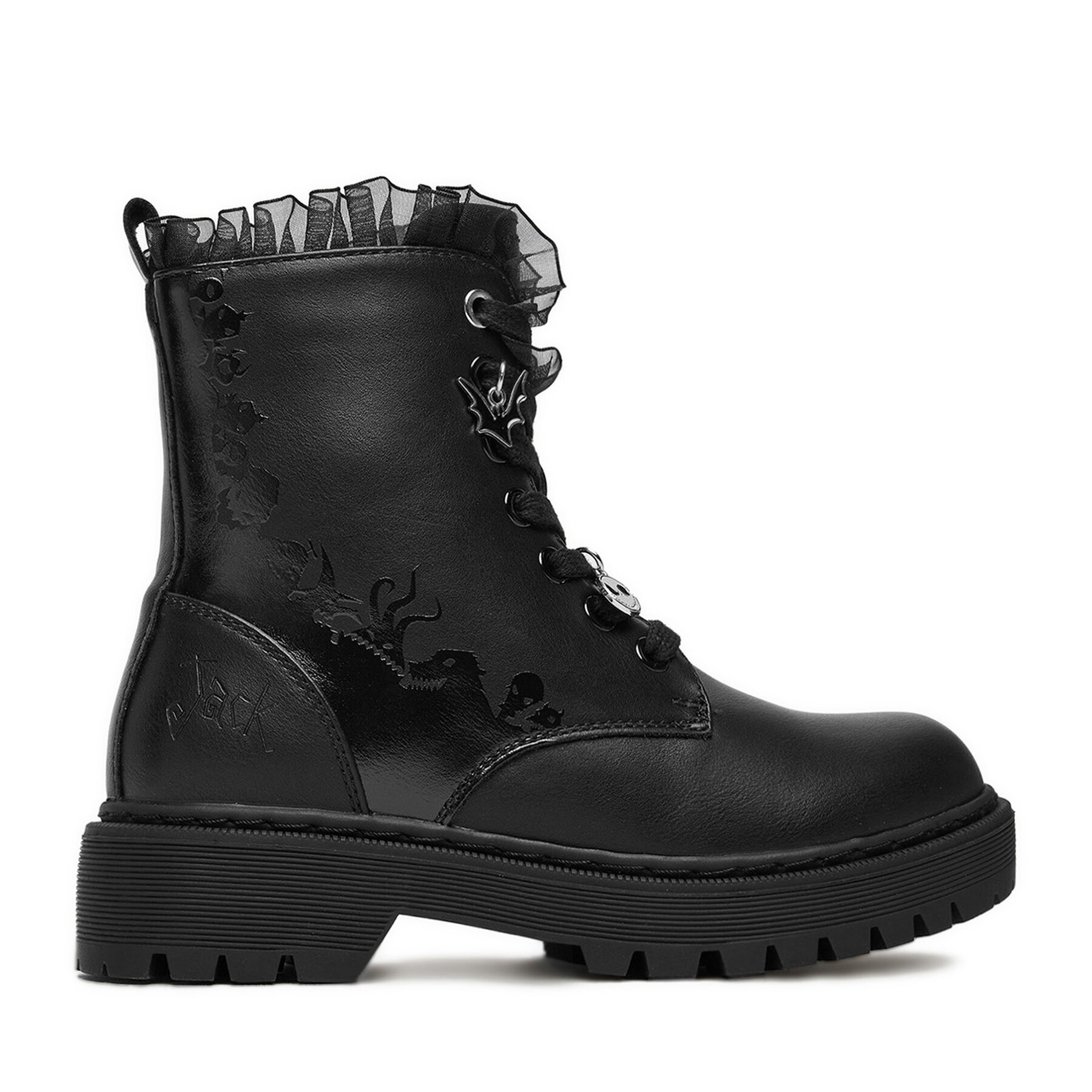 Šnurovacia obuv NIGHTMARE BEFORE CHRISTMAS CEO-CS-AW25-358DNBC Čierna