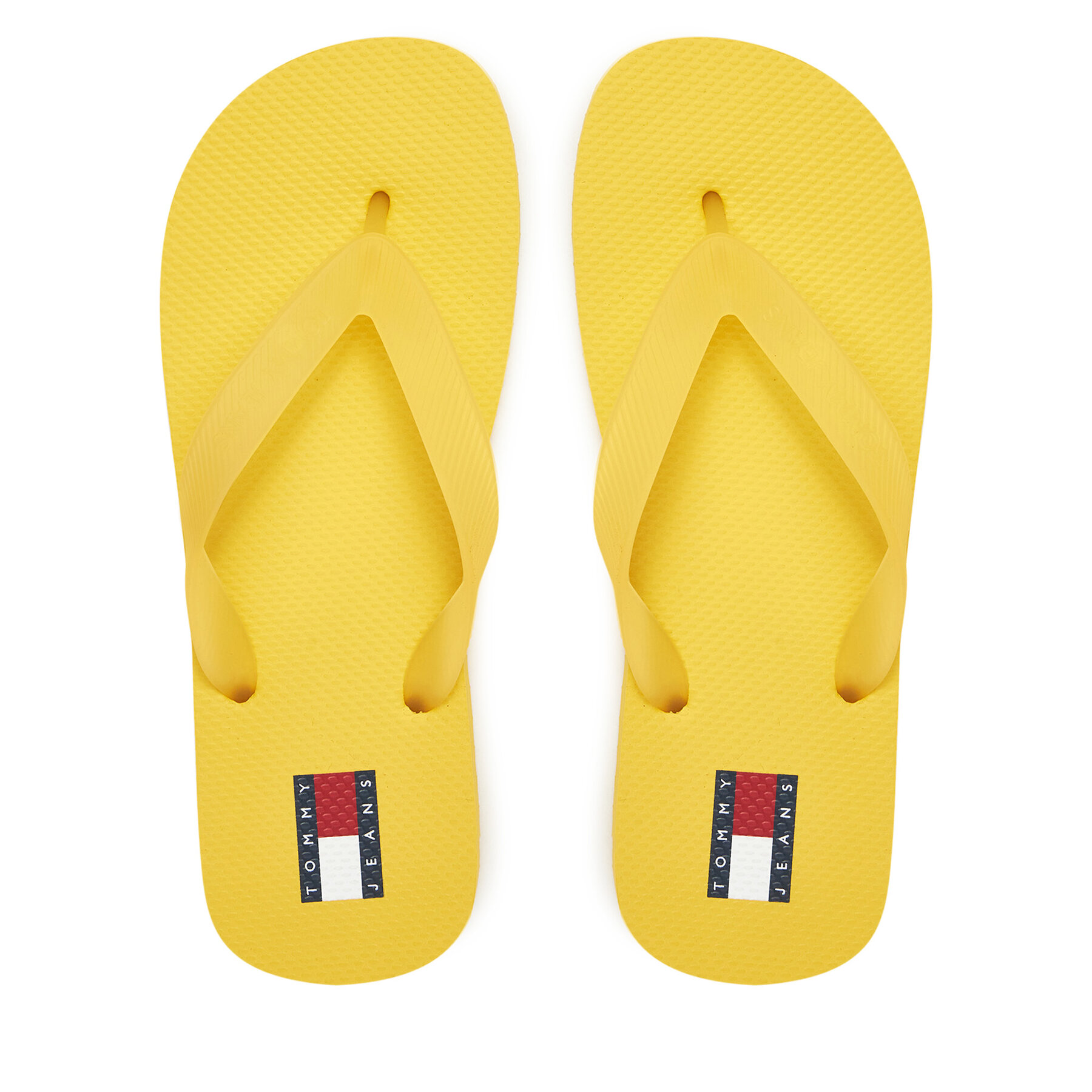 Tommy Jeans Σαγιονάρες Tommy Jeans Tjw Logo Flip Flop EN0EN02447 Κίτρινο