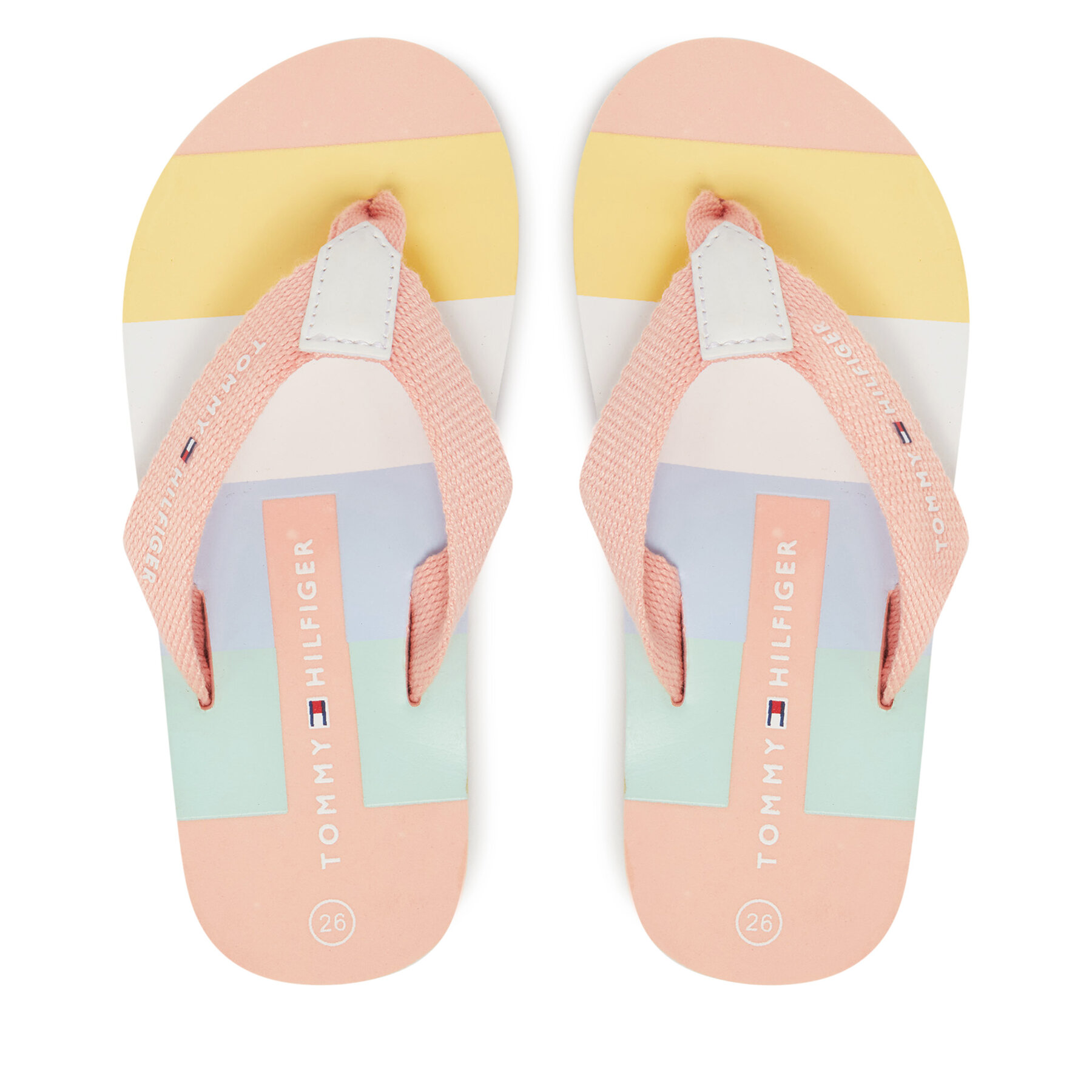 Gyerek Flip-flops Tommy Hilfiger, Méret: 29, Rózsaszín, T3A8-33806-0058Y913 M