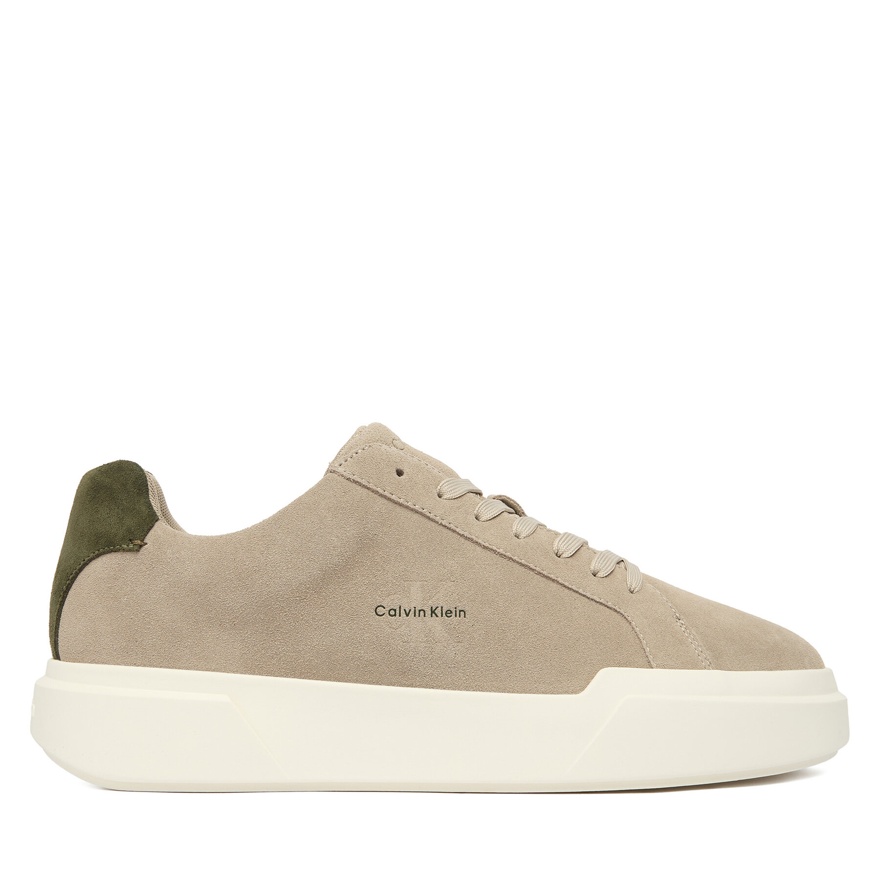 Sneakersy Calvin Klein Chunky Cupsole Laceup Su YM0YM01453 Sivá