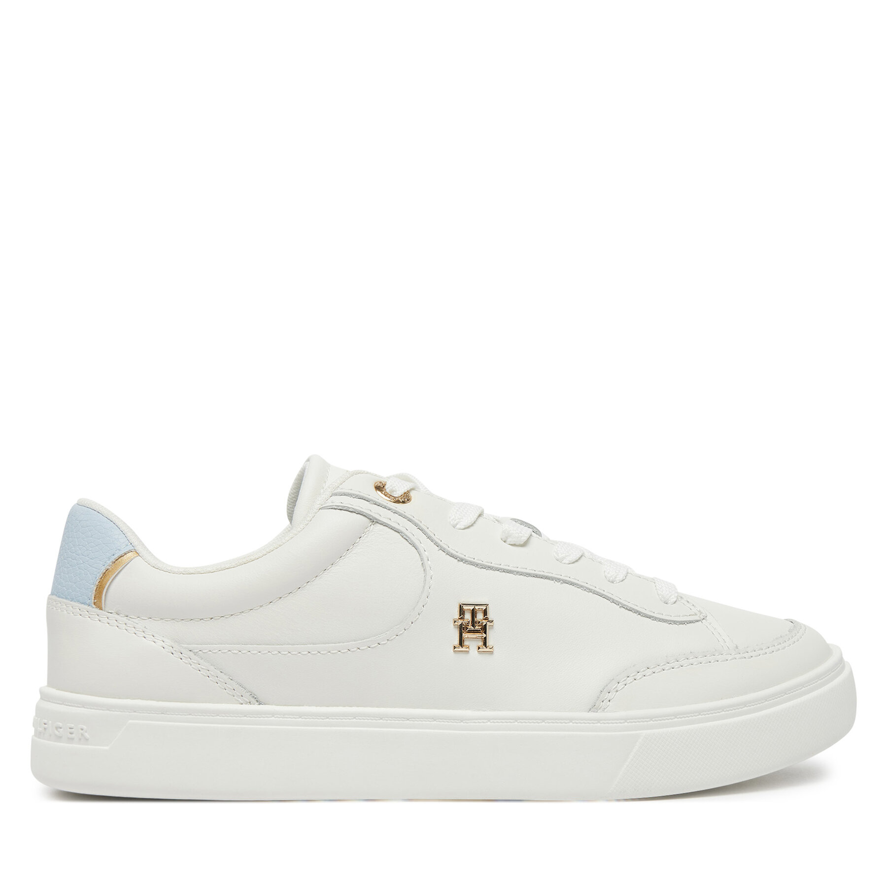 Damskie Sneakersy Tommy Hilfiger, Rozmiar 40 Biały Essential Chic Court Sneaker FW0FW08322