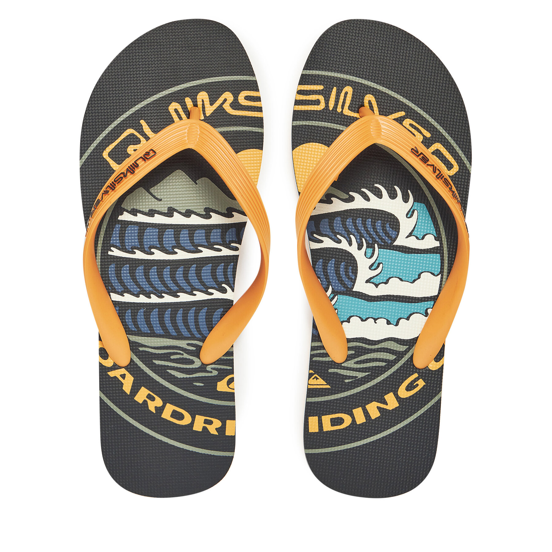 Flip flop Quiksilver AQYL101427 Portocaliu