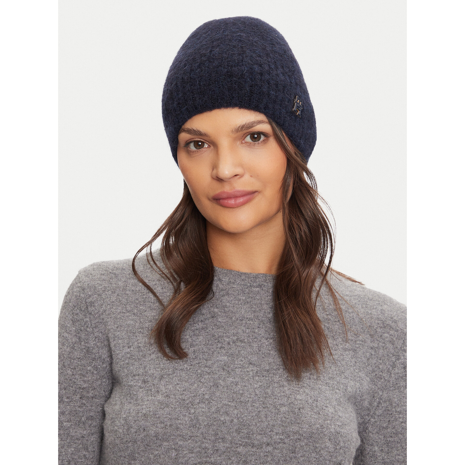 Gorro Tommy Hilfiger AW0AW16624 Azul marino