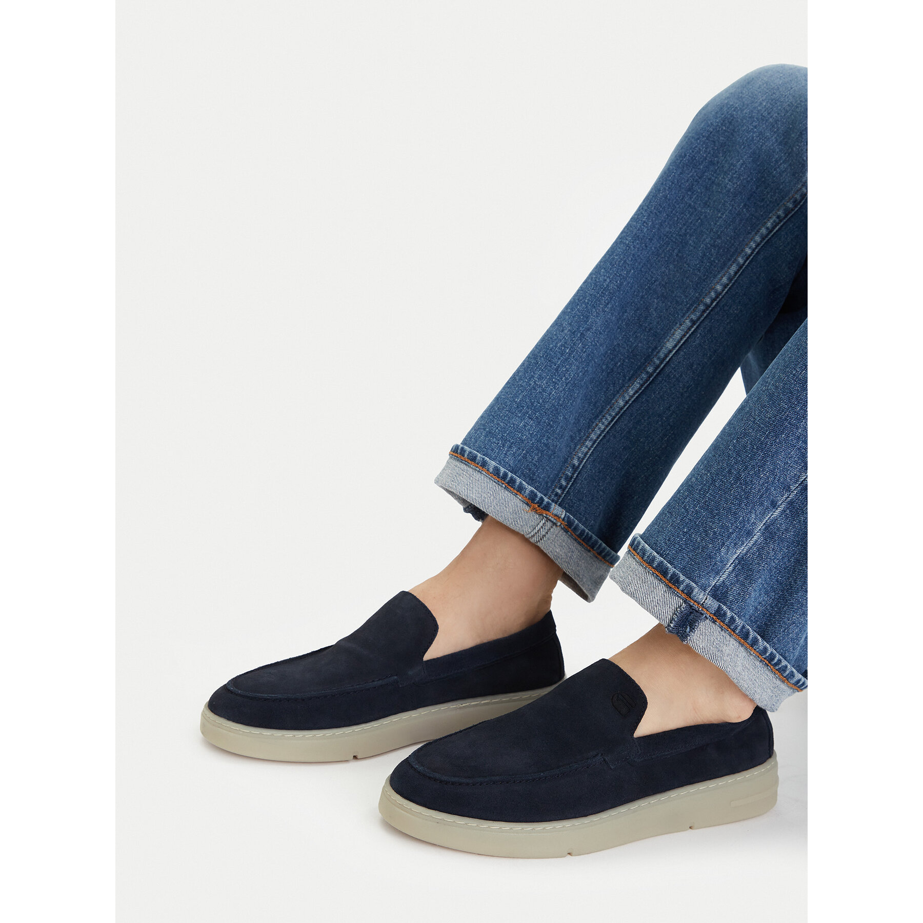 Nizki čevlji G-Star Raw EO-JUMBO-01 MI08 Mornarsko modra