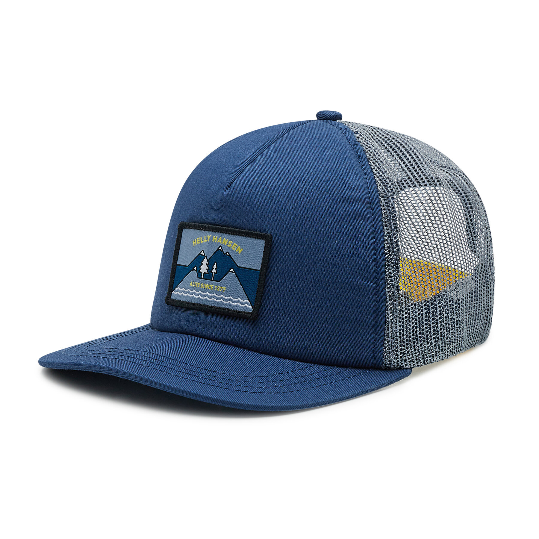Șapcă Helly Hansen Flatbrim Trucker Cap 67155 Deep Fjord 606 606 imagine noua