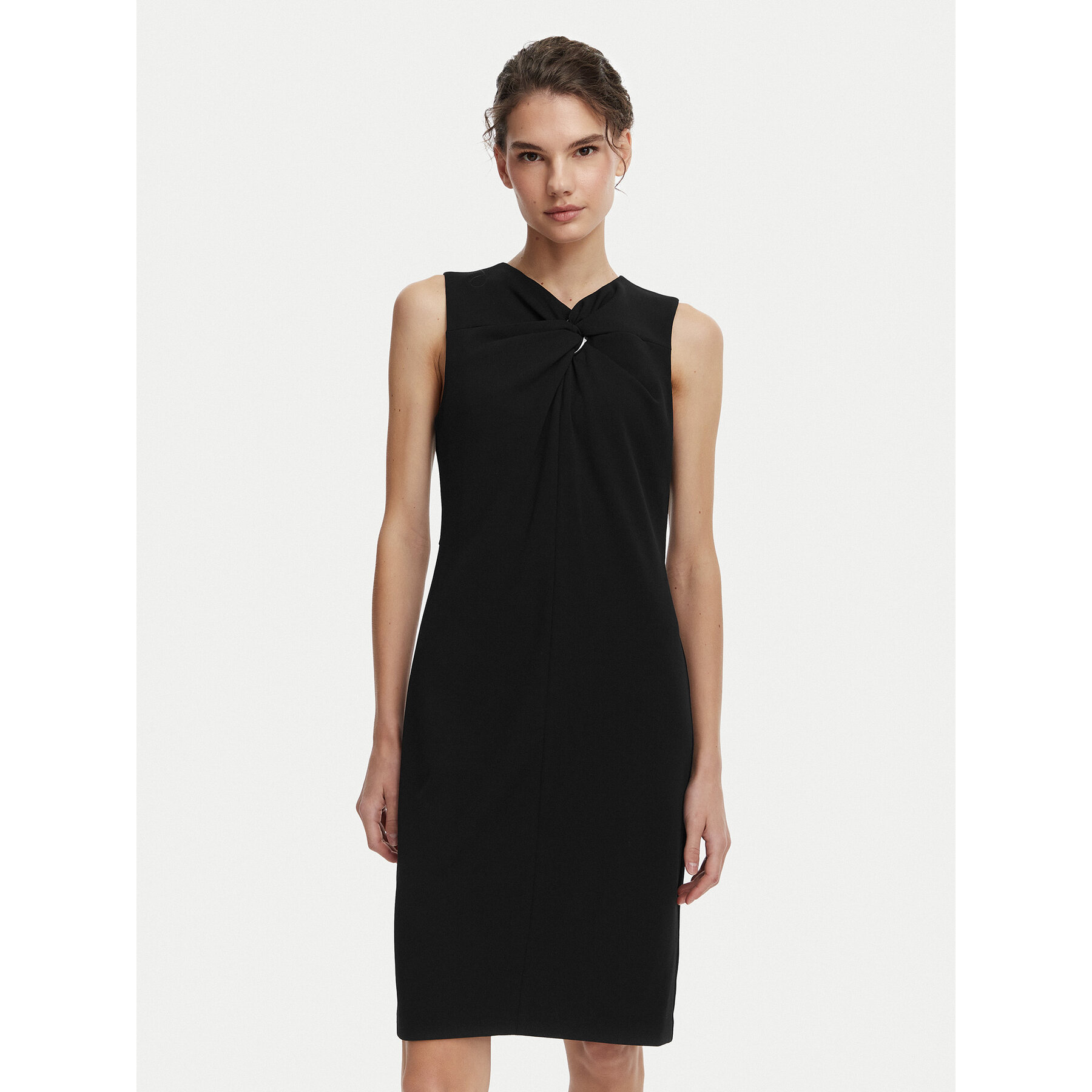 Calvin Klein Coctailkleid LV044G004G Schwarz Slim Fit