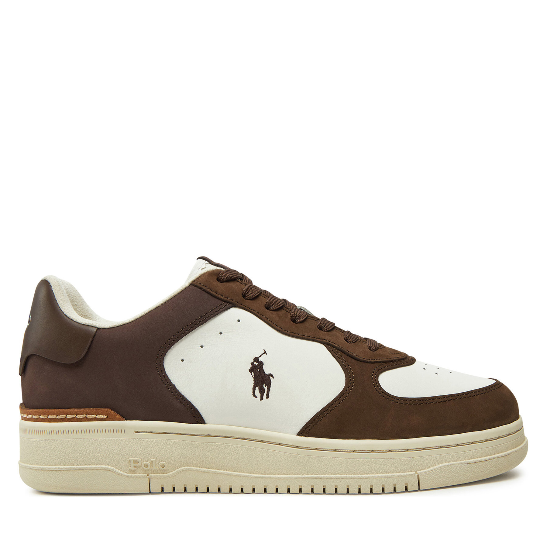 Pánske Sneakersy Polo Ralph Lauren, Rozmer: 45, Hnedá, Masters Court 809955690003