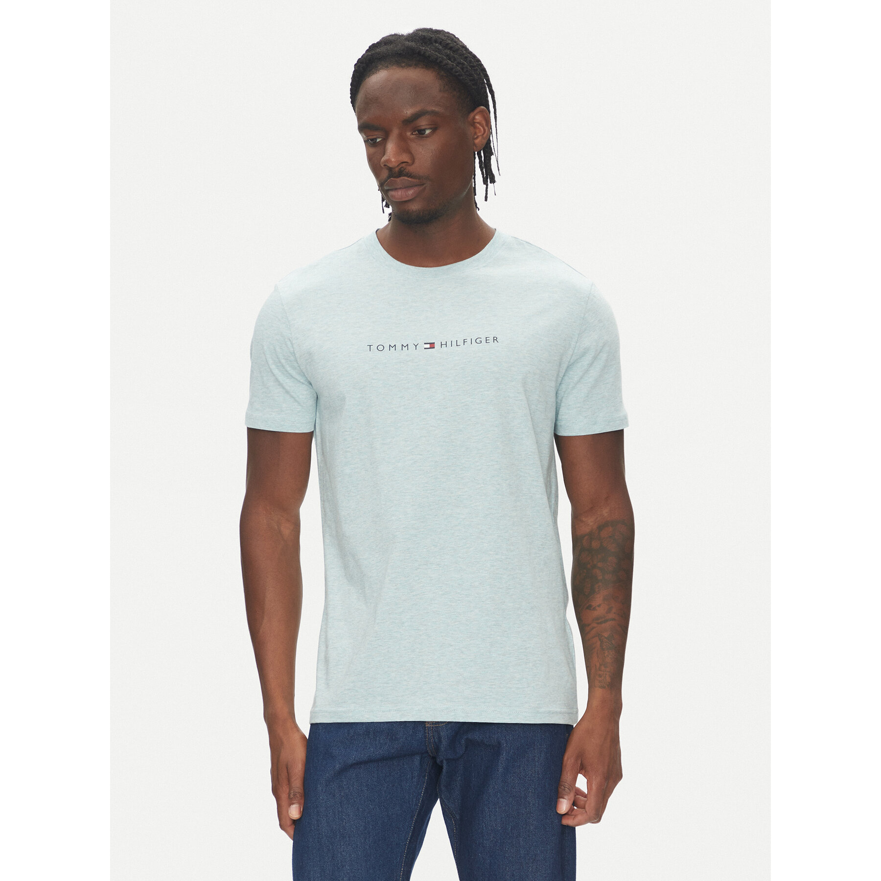 Tommy Hilfiger Póló UM0UM03525 Zöld Regular Fit