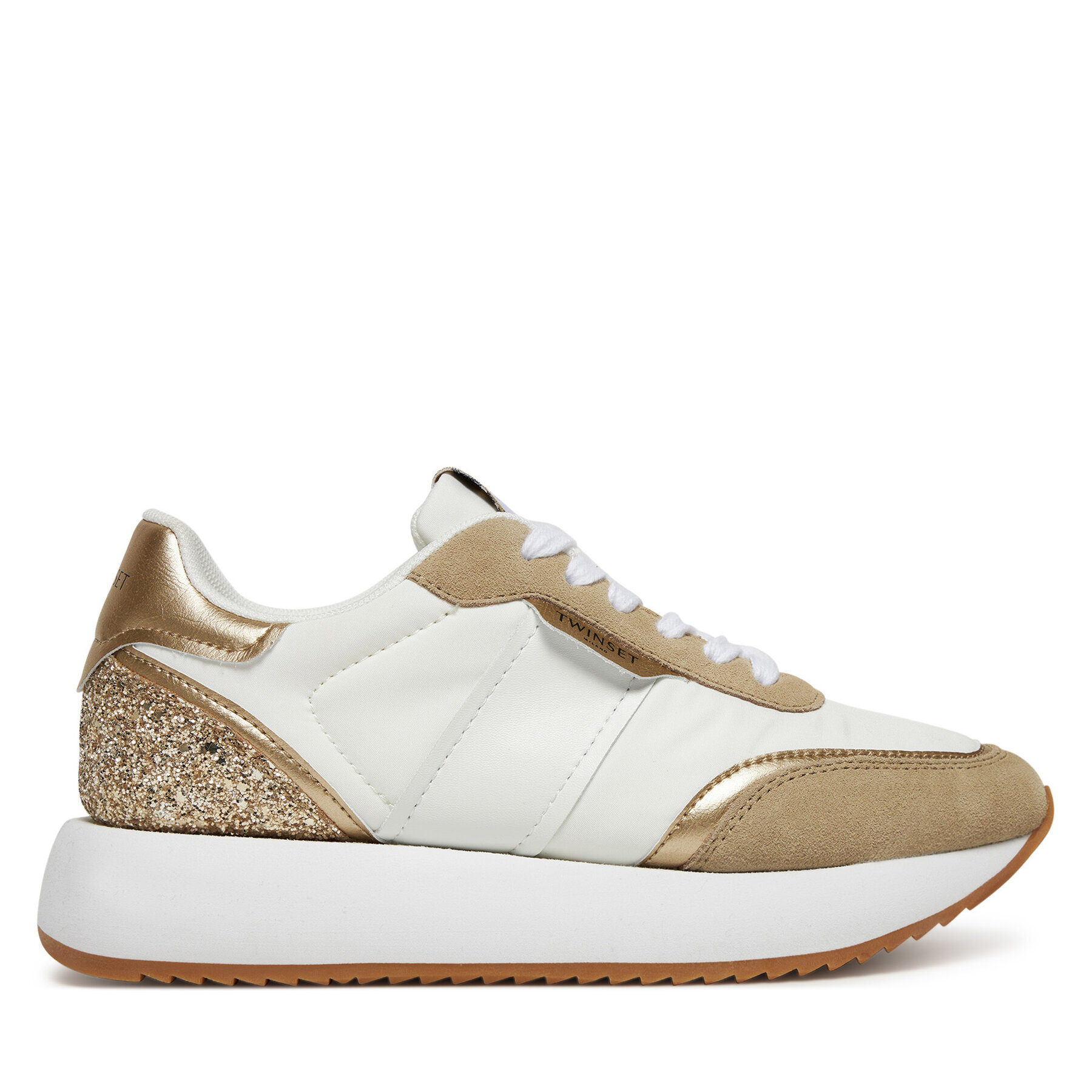 Sneakersy TWINSET 251TCP022 Biela