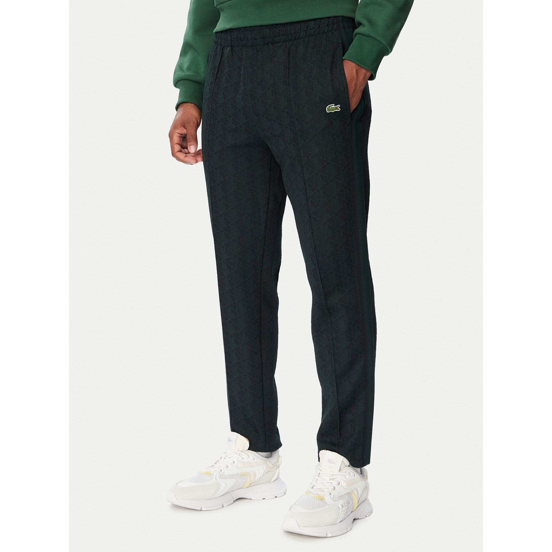 Lacoste Jogginghose XH1440 Dunkelgrün Regular Fit