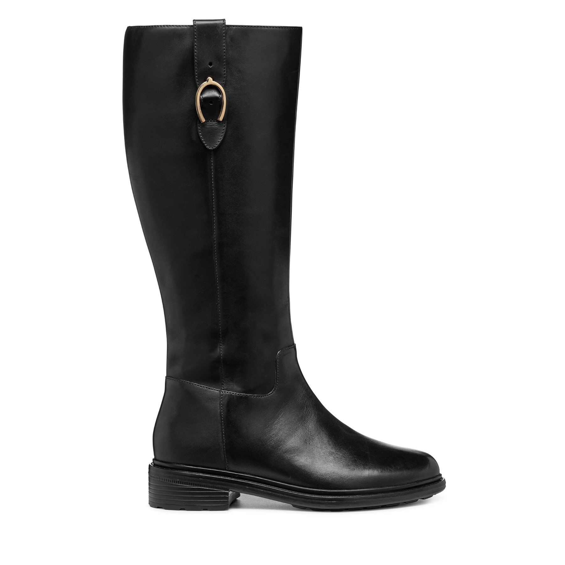 Lovaglócsizma Geox D Walk Pleasure D46TGD 00043 C9999 Fekete