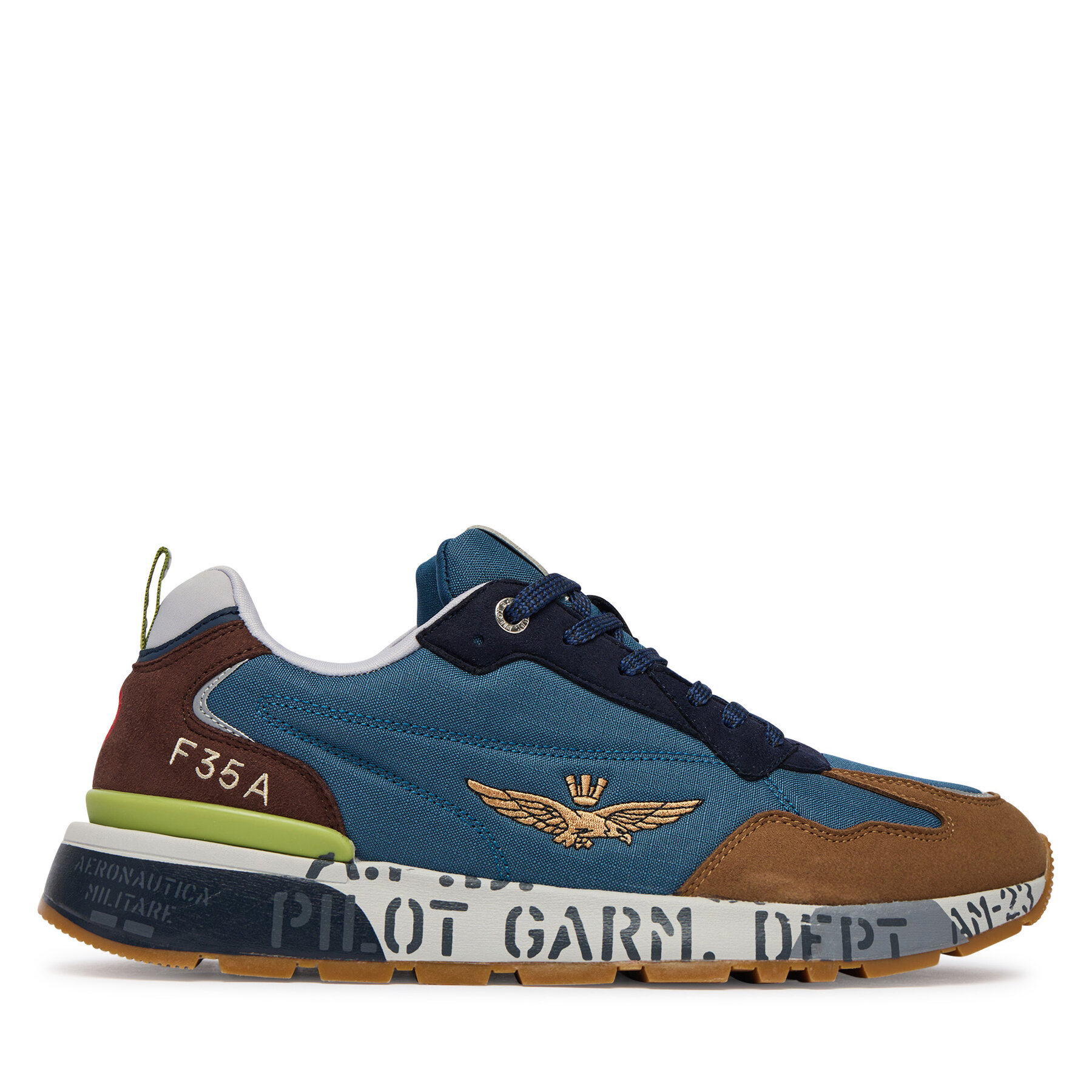 Sportcipők Aeronautica Militare 261SC0276UCT04327 Barna