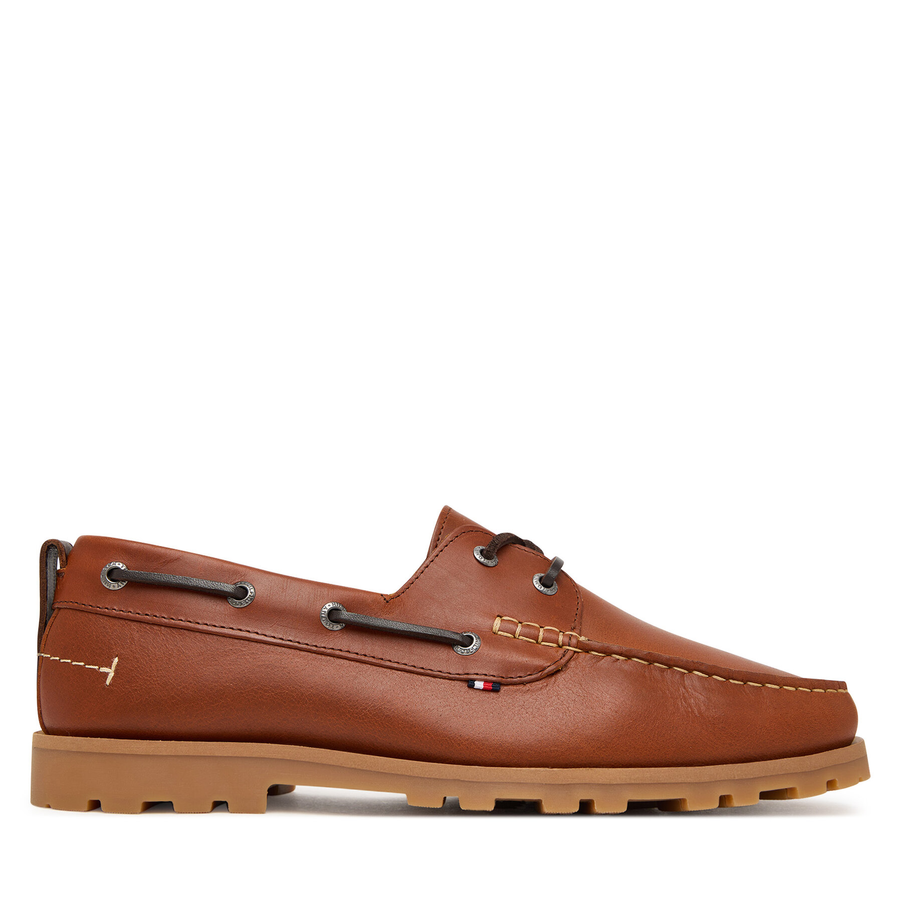 Mokasíny Tommy Hilfiger Light Lth FM0FM05746 Hnedá