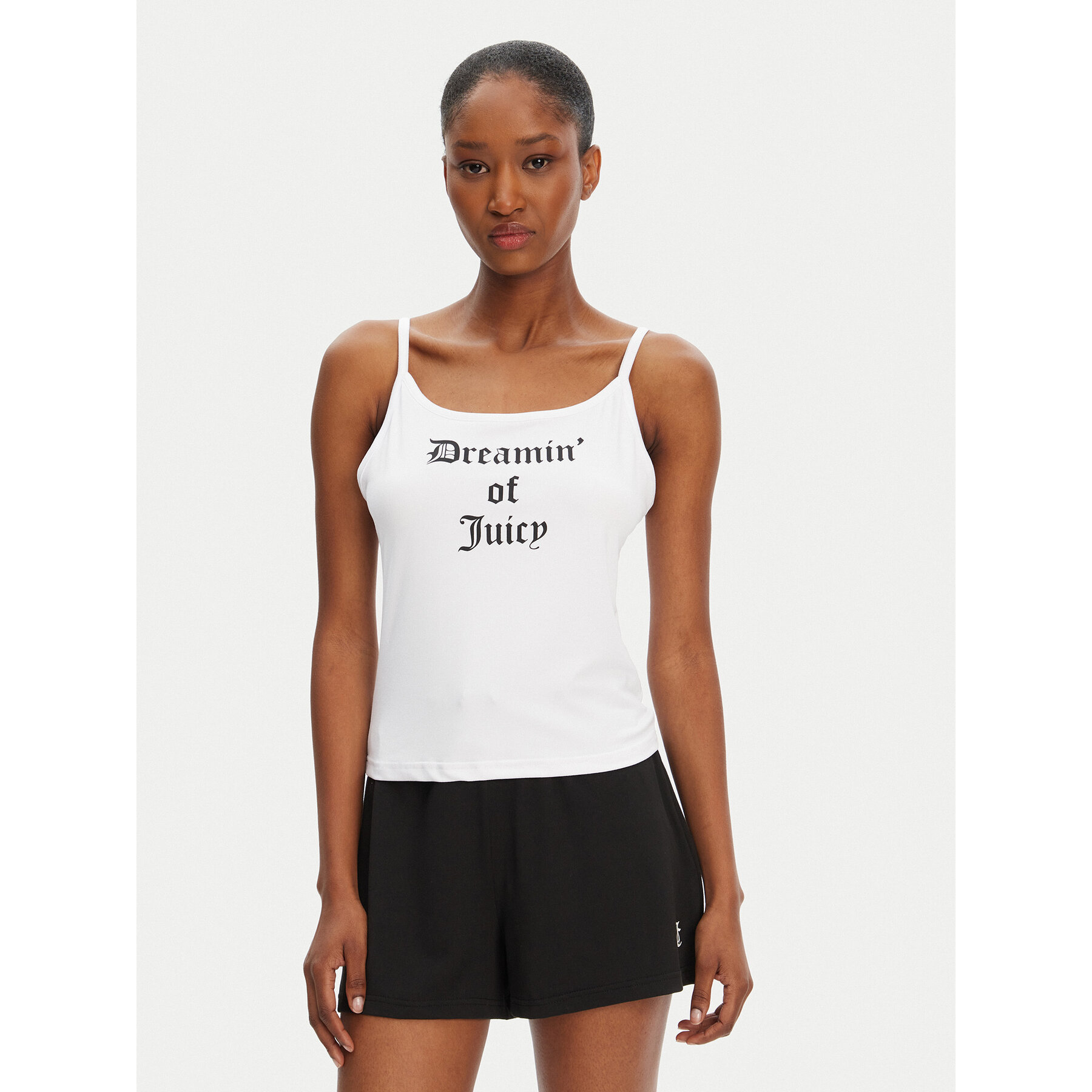 Juicy Couture Felső Dream Of Vest JCLCT125505 Fehér Slim Fit