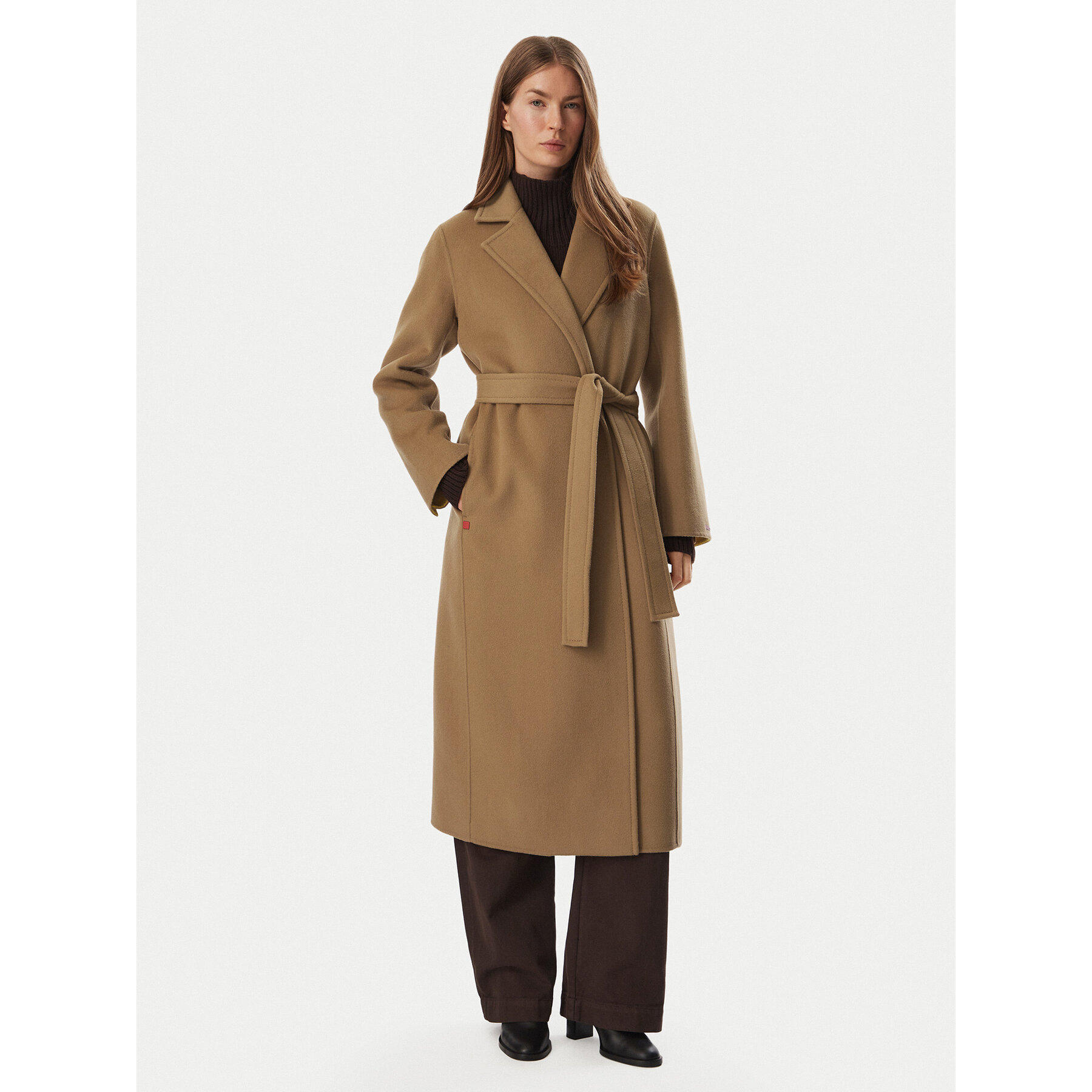 MAX&Co. Wollmantel Olongrund 2626016033200 Hellbraun Regular Fit