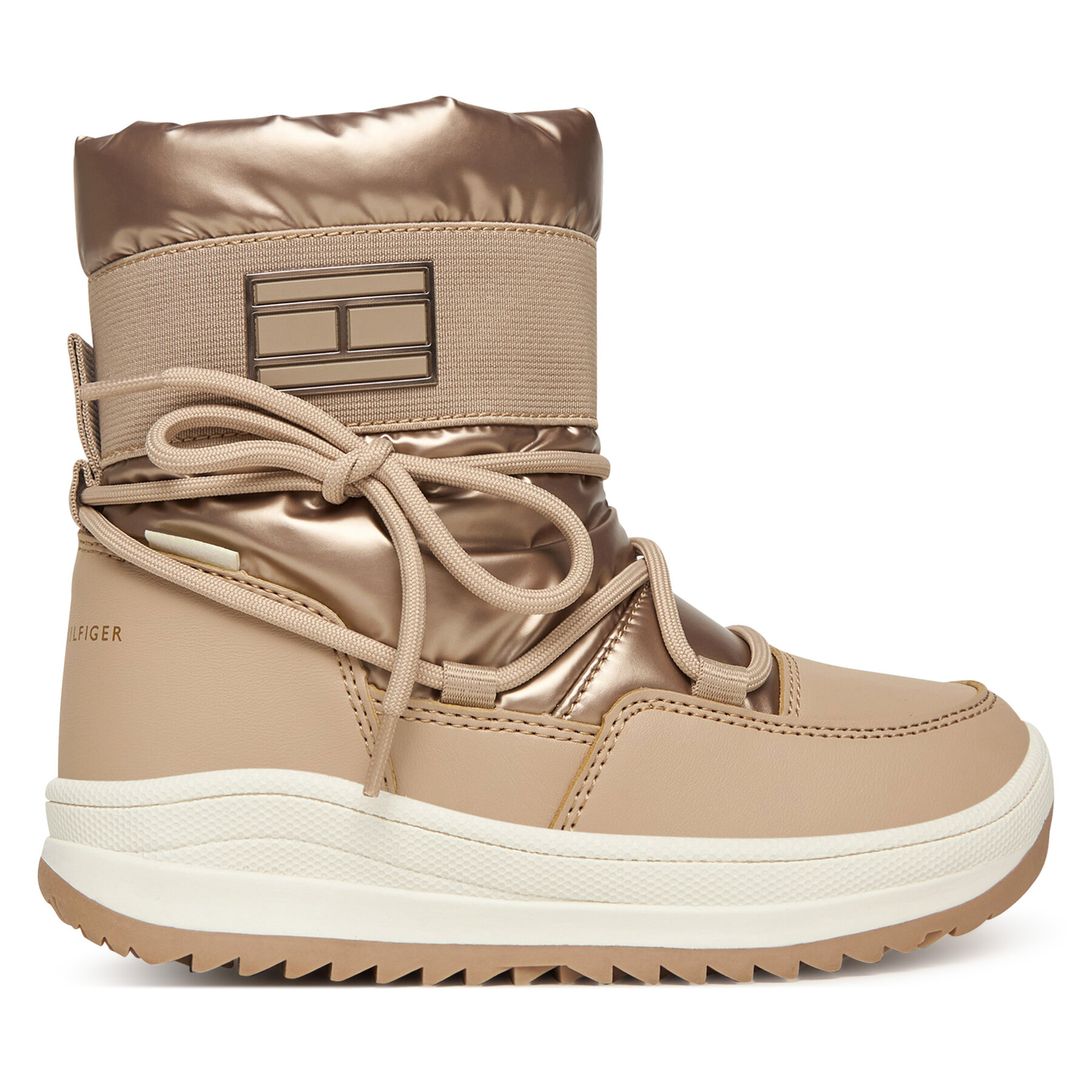 Hótaposó Tommy Hilfiger Snow Boot T3A5-34052-1474 S Bézs