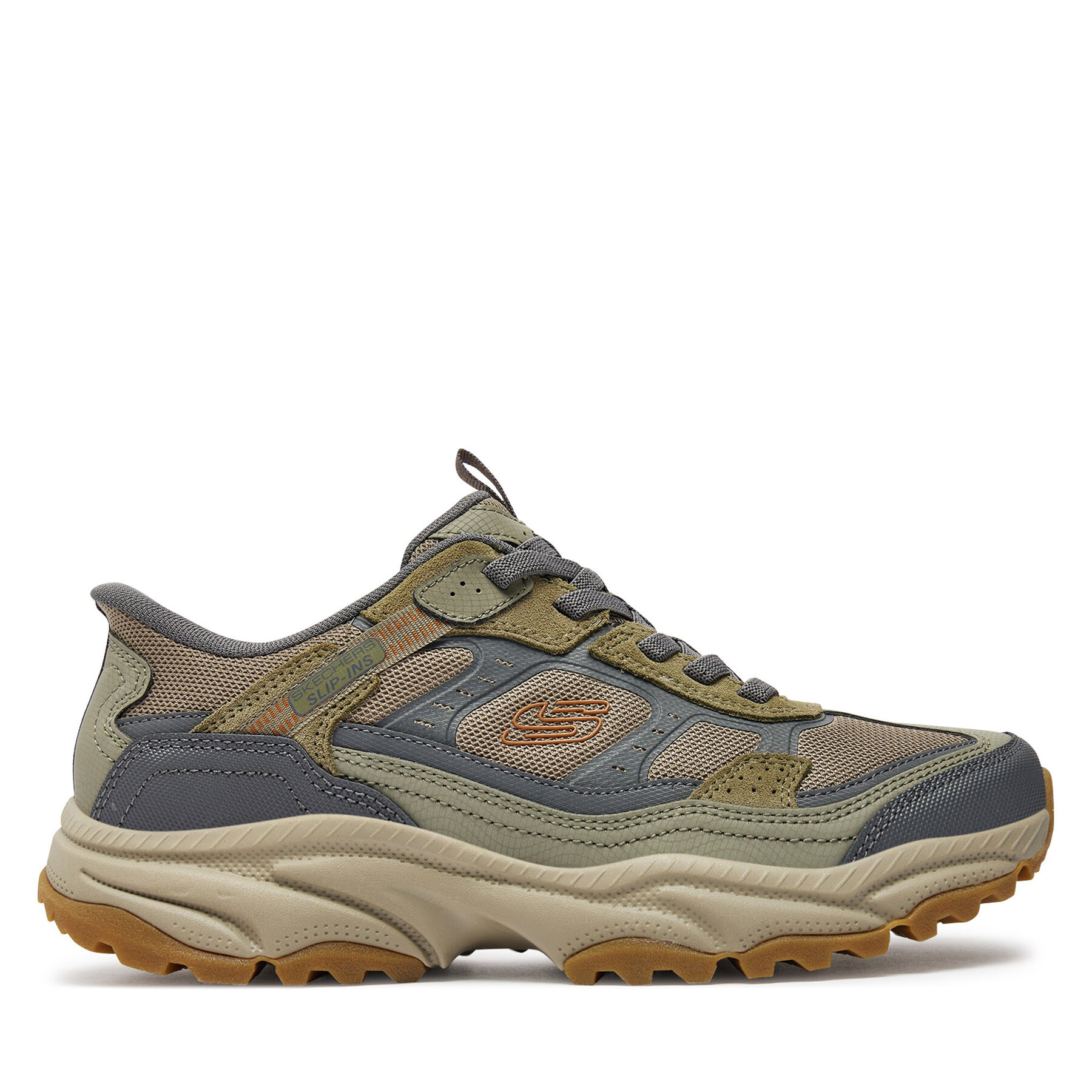 Chaussures de trekking Skechers Slip-ins Vigor AT 237744/OLGY Marron