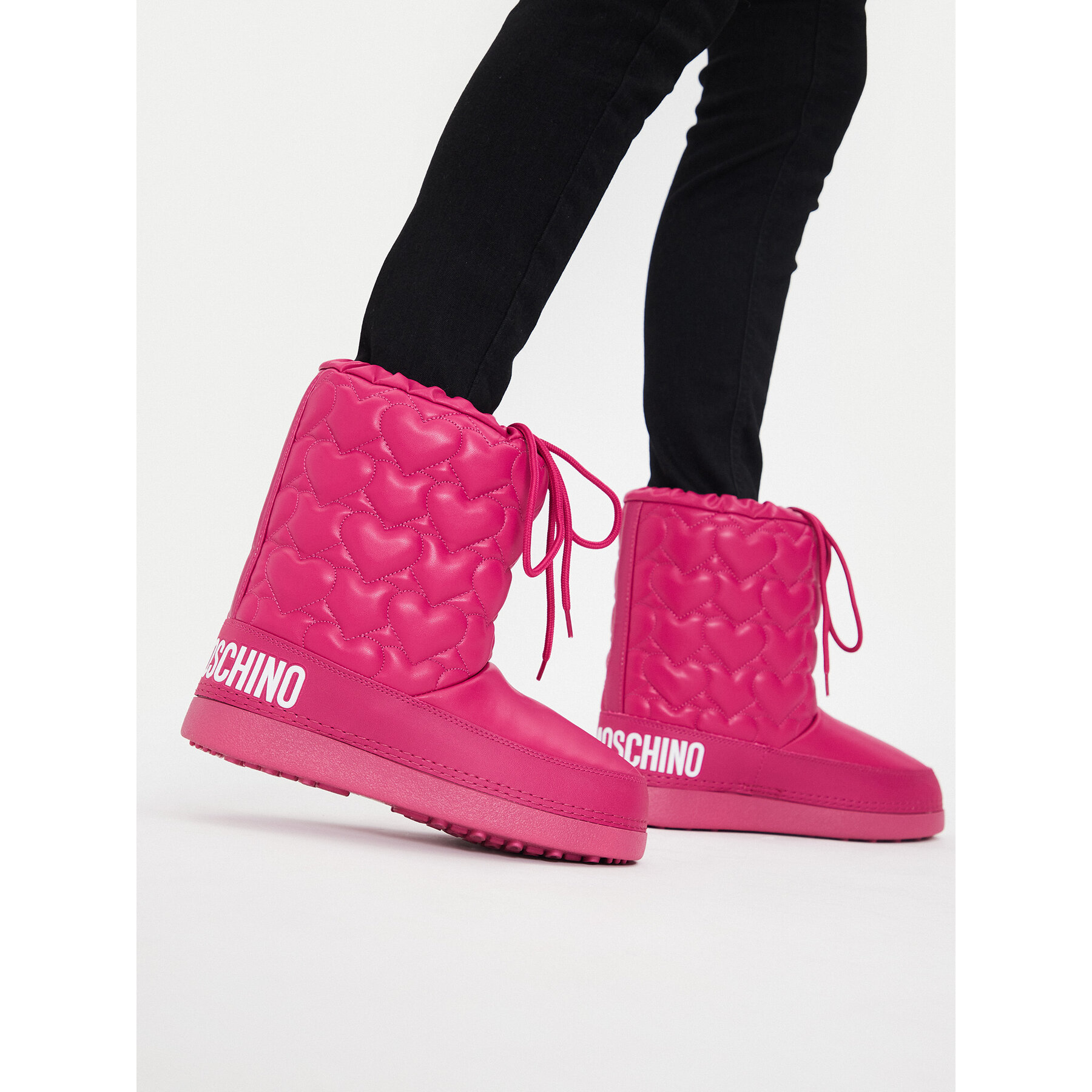 Škornji za sneg LOVE MOSCHINO JA24082G1LISE626 Roza