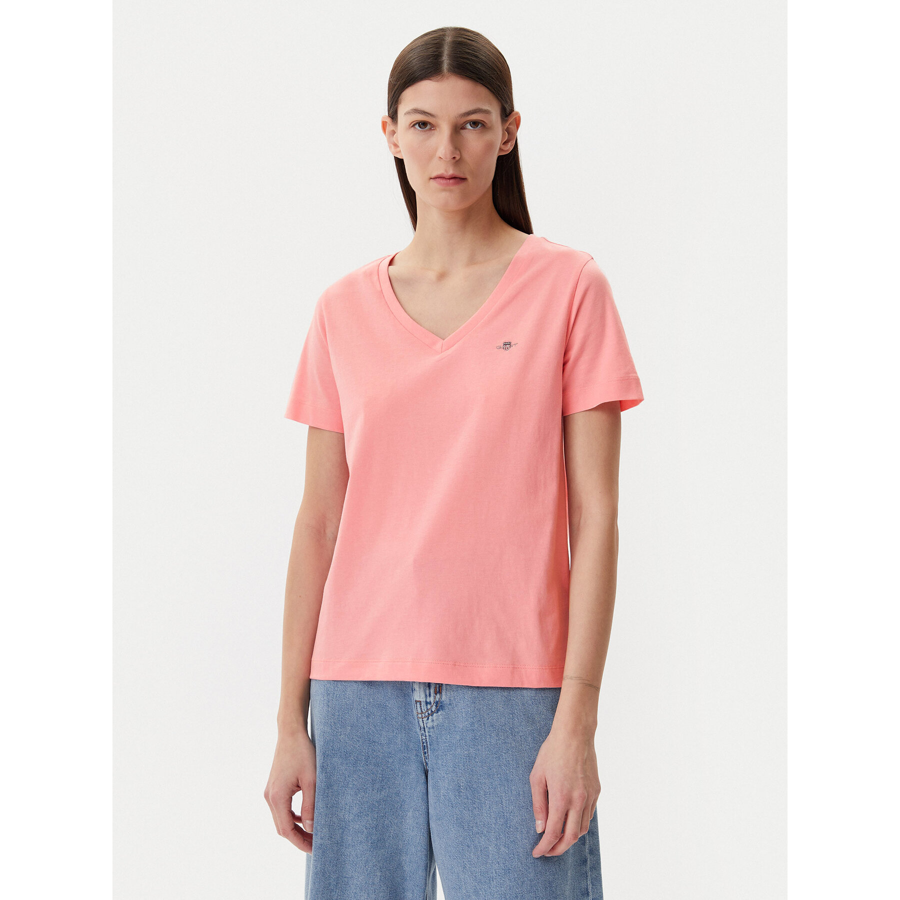 Gant T-shirt Shield 4200750 Rosa Regular Fit