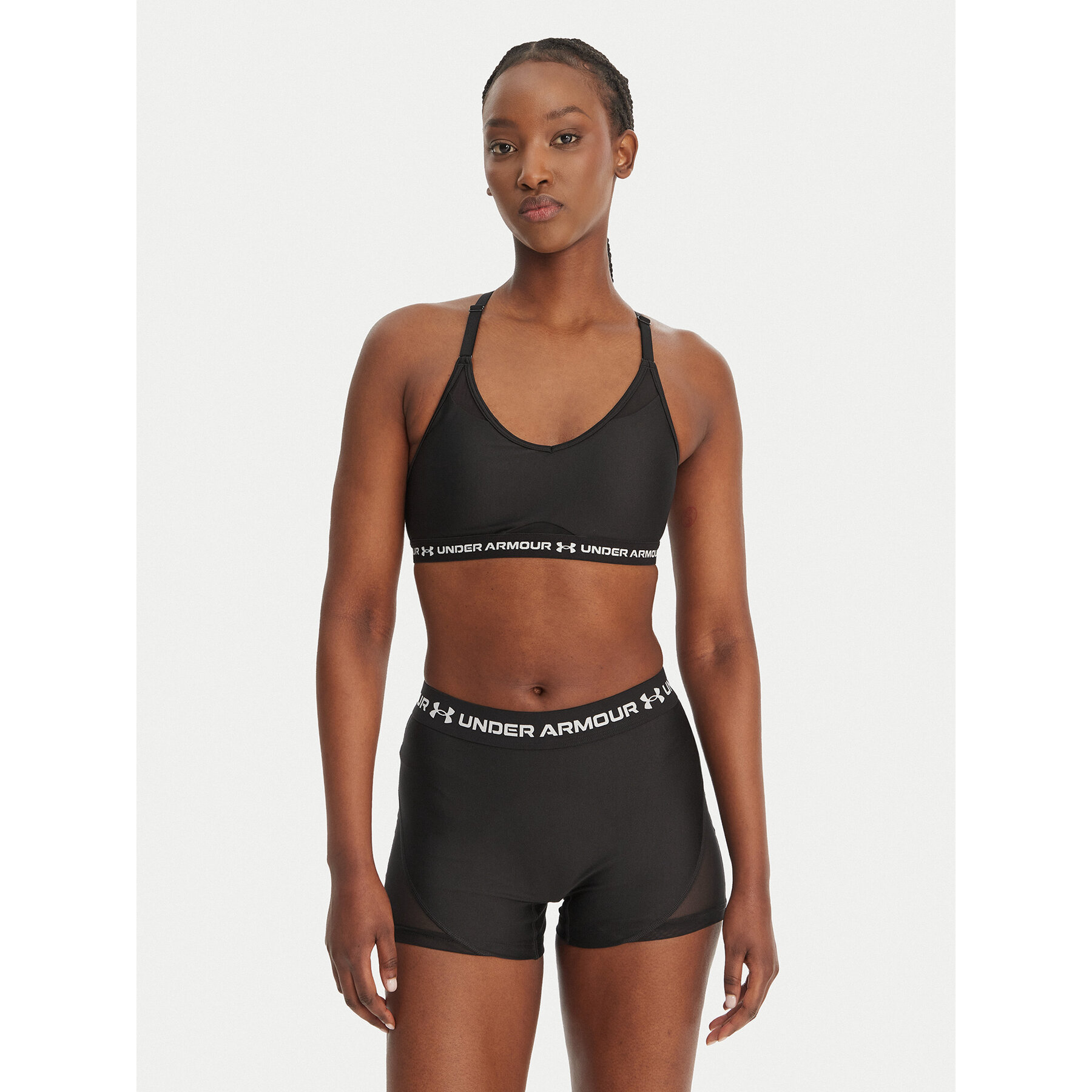 Under Armour Sport melltartó UA Crossback Low 1386424 Fekete