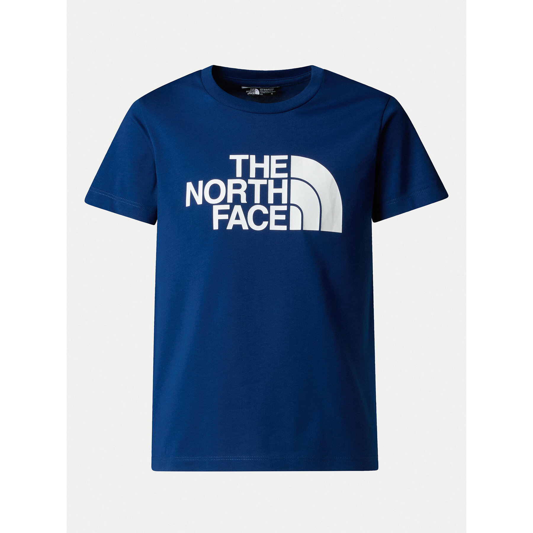The North Face Marškinėliai Easy NF0A8DRN Mėlyna Regular Fit