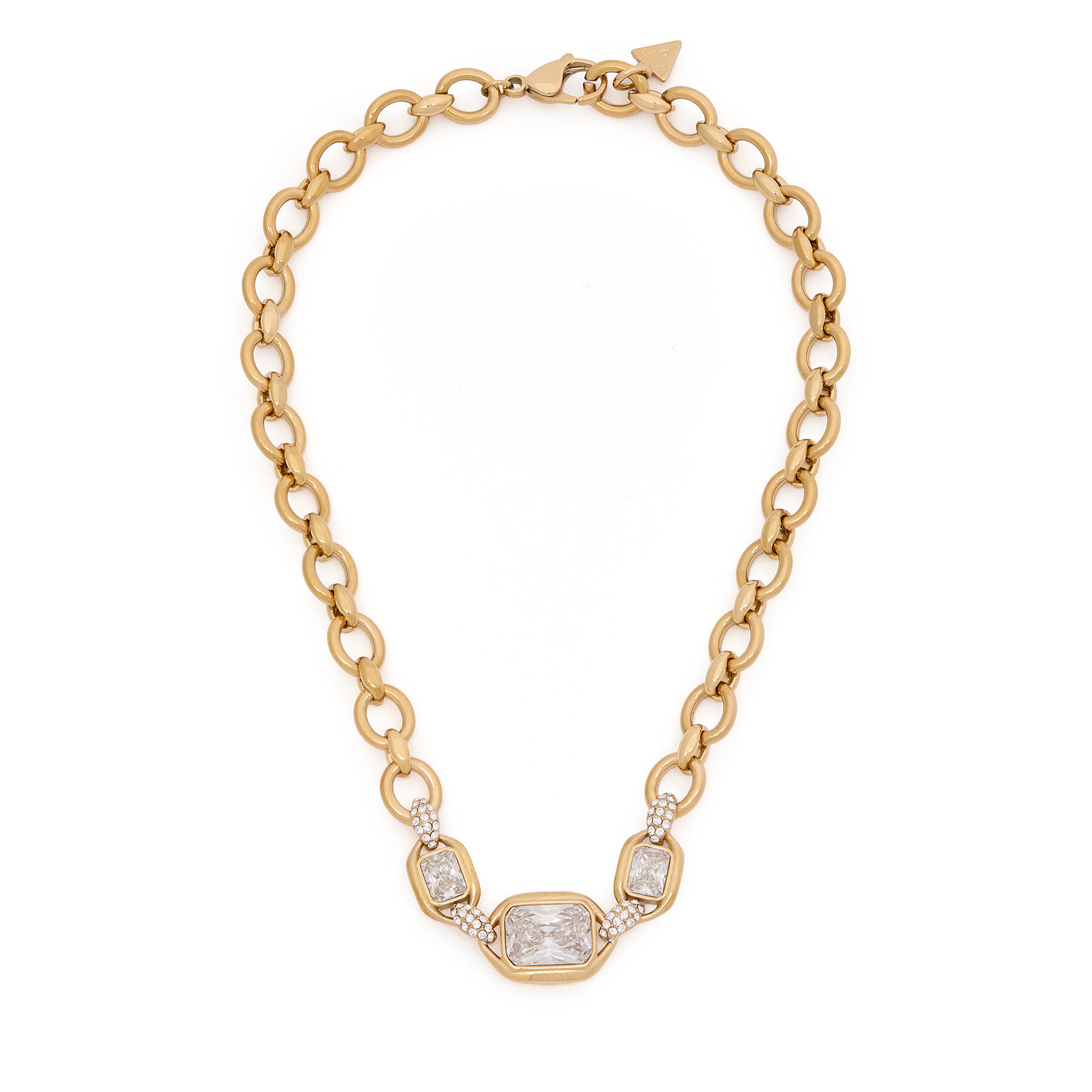 Kaklo papuošalas Guess JUBN06 382JW Auksinė