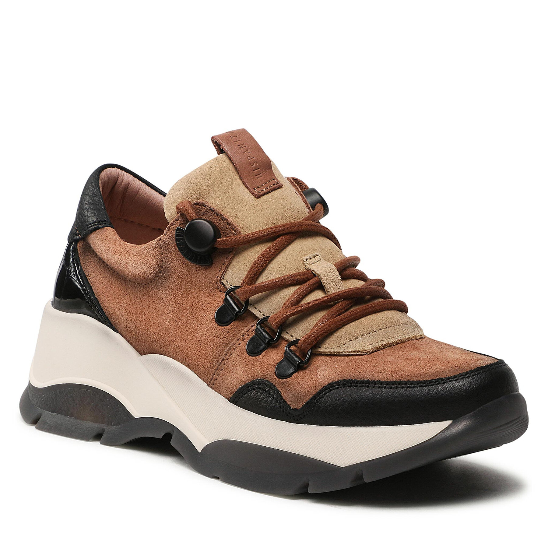 Sneakers Hispanitas Andes HI222289 Almond Almond imagine super redus 2022