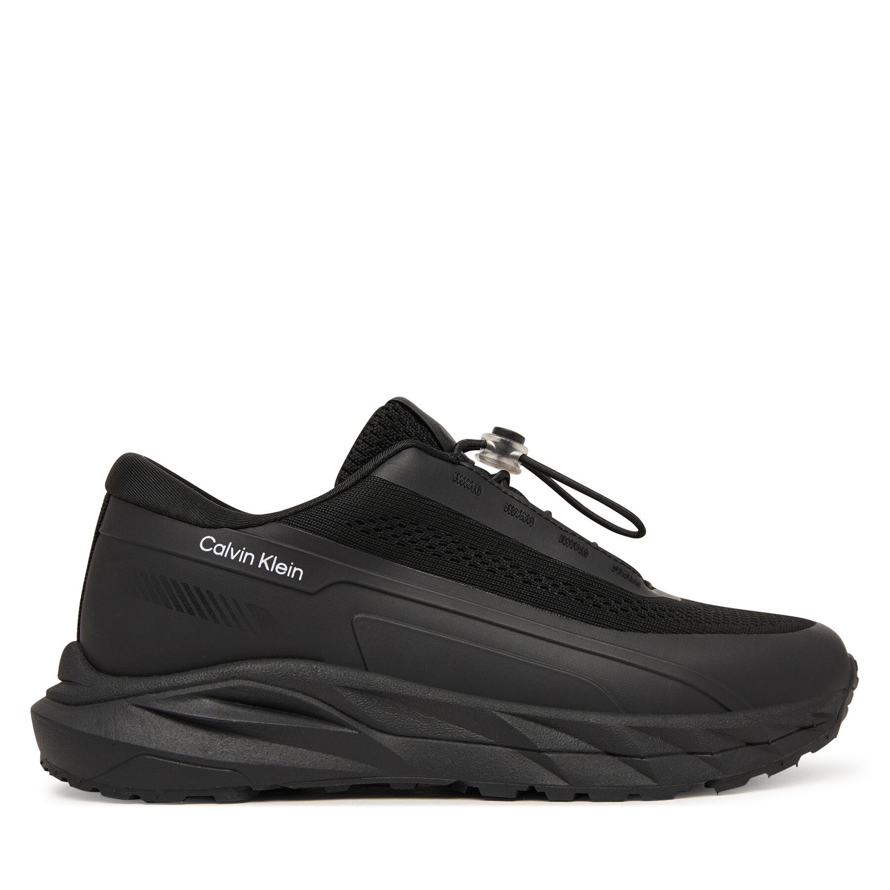 Sneakersy Calvin Klein Low Cut Lace-Up V3X9-83315-1903 S Čierna