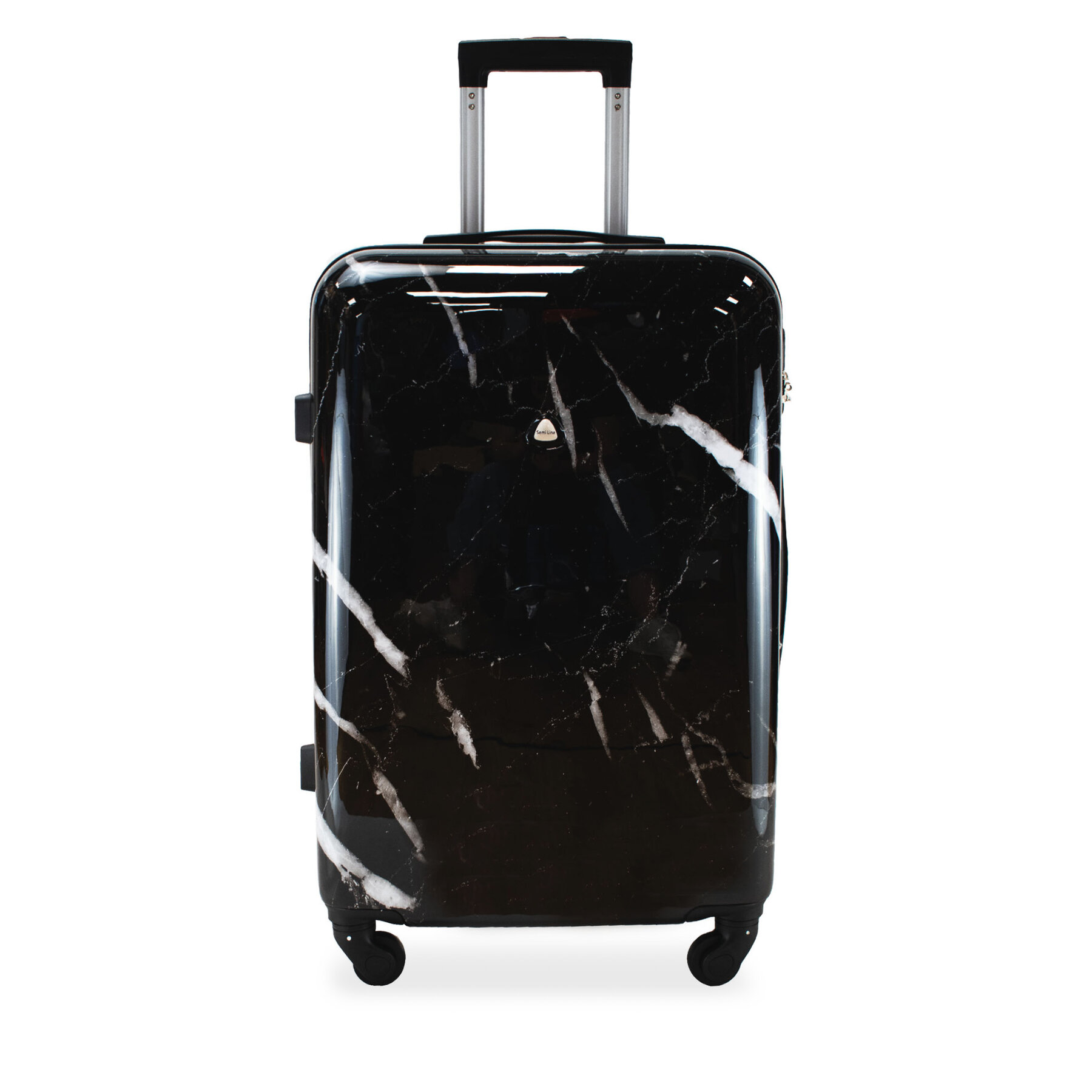 Maleta mediana Semi Line T5730-2 Negro