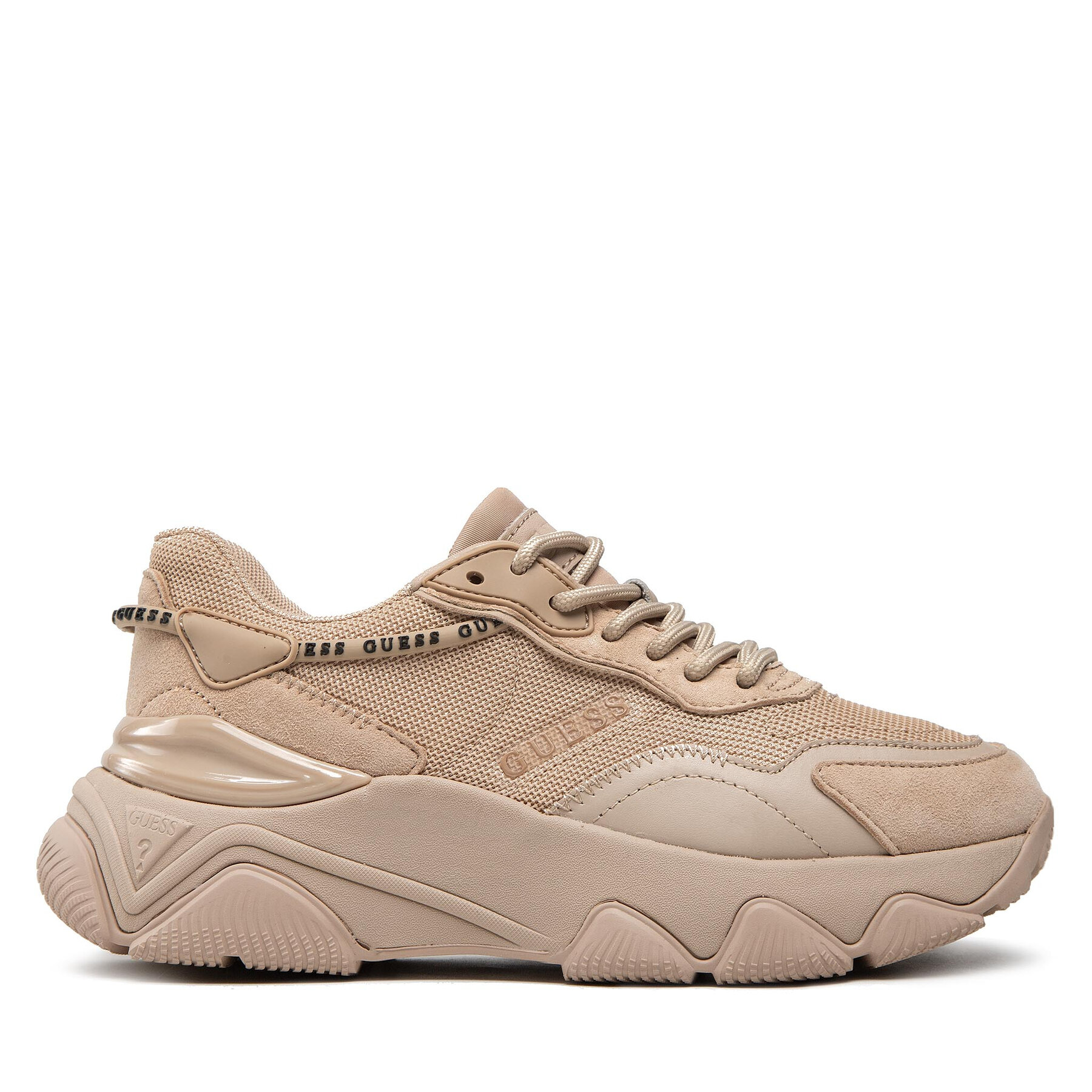 Sneakersy Guess Micola FL7MIC LEA12 Béžová