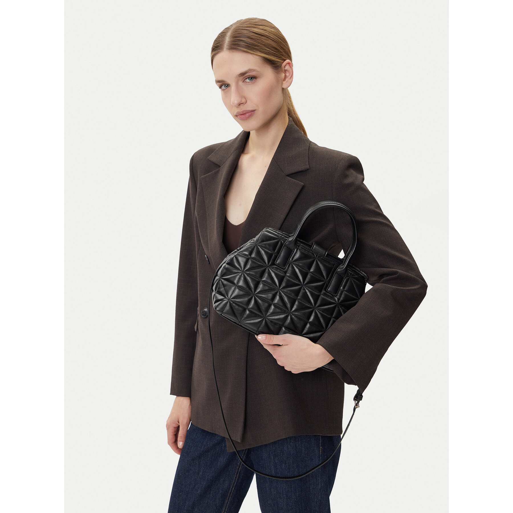 Дамска чанта Call It Spring Quinny 13859909 Черен