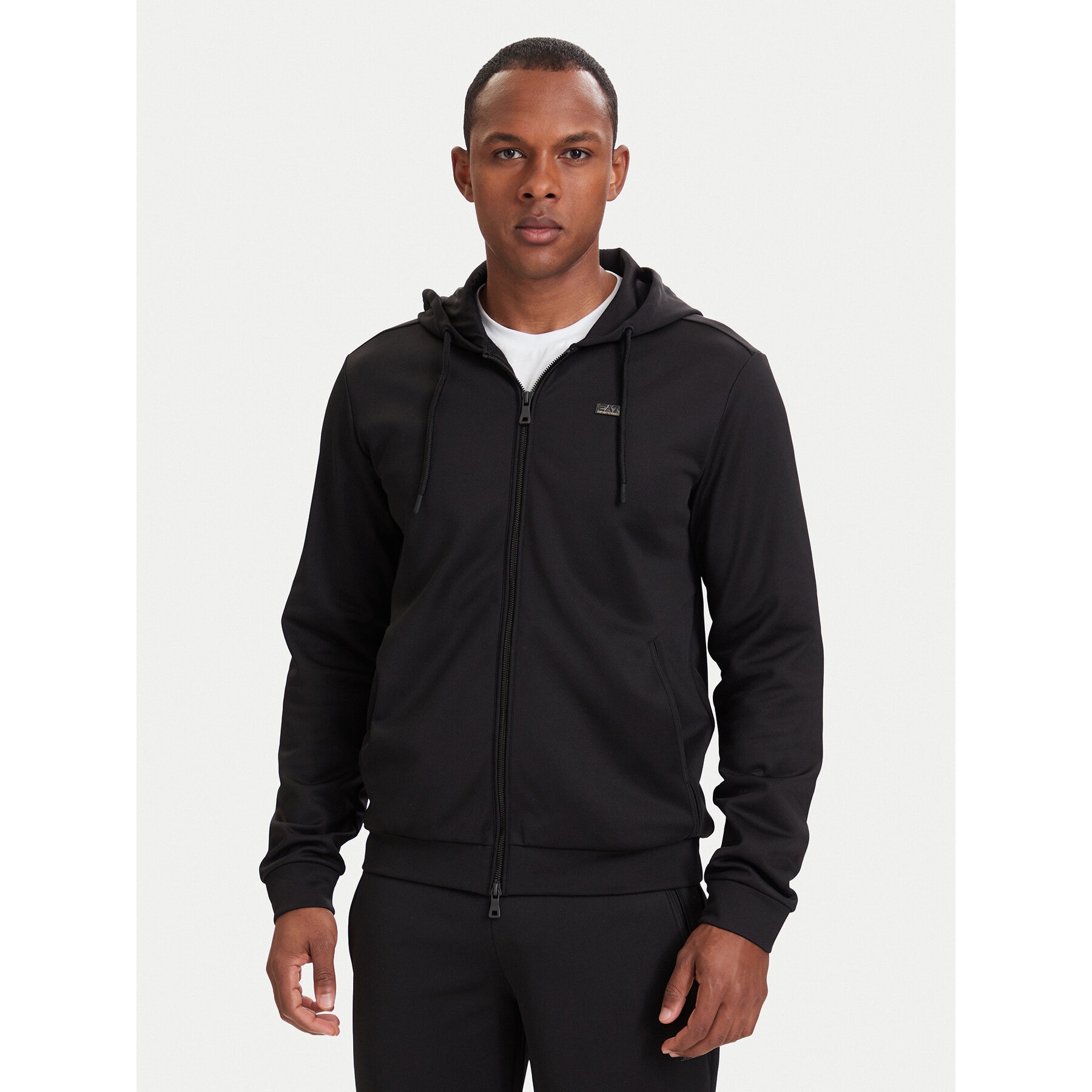 EA7 Emporio Armani Sweatshirt 7M002099 AF27716 UC001 Schwarz Regular Fit