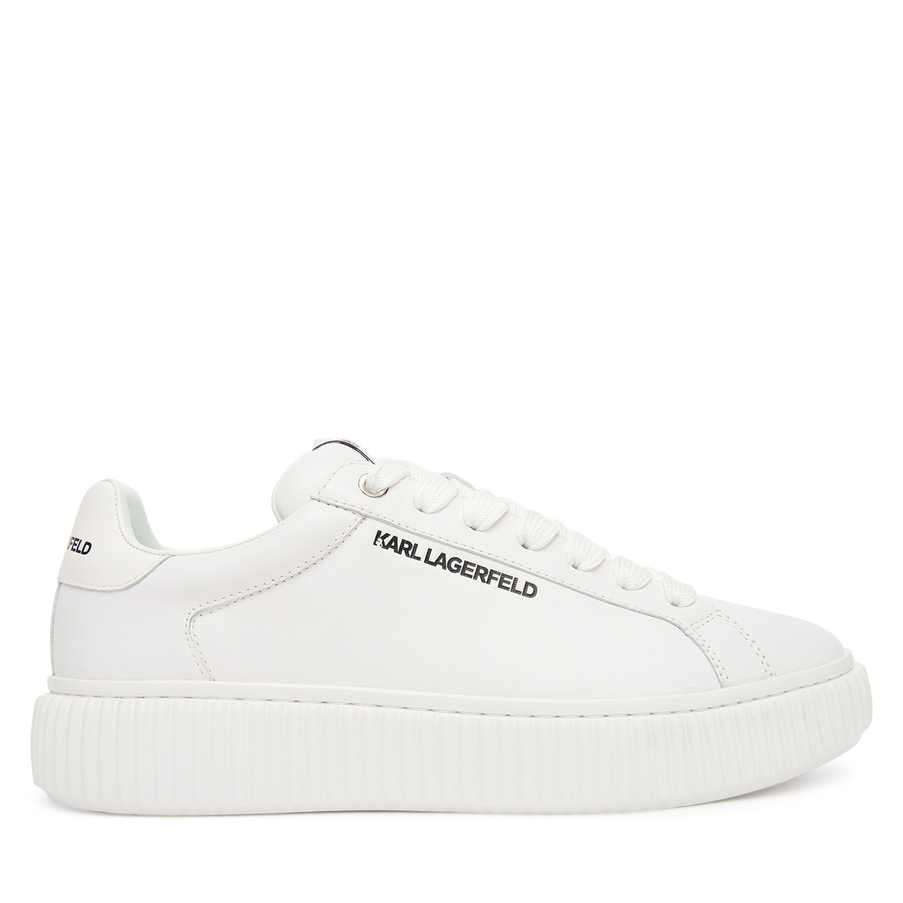Sneakersy KARL LAGERFELD KL24220 Biela