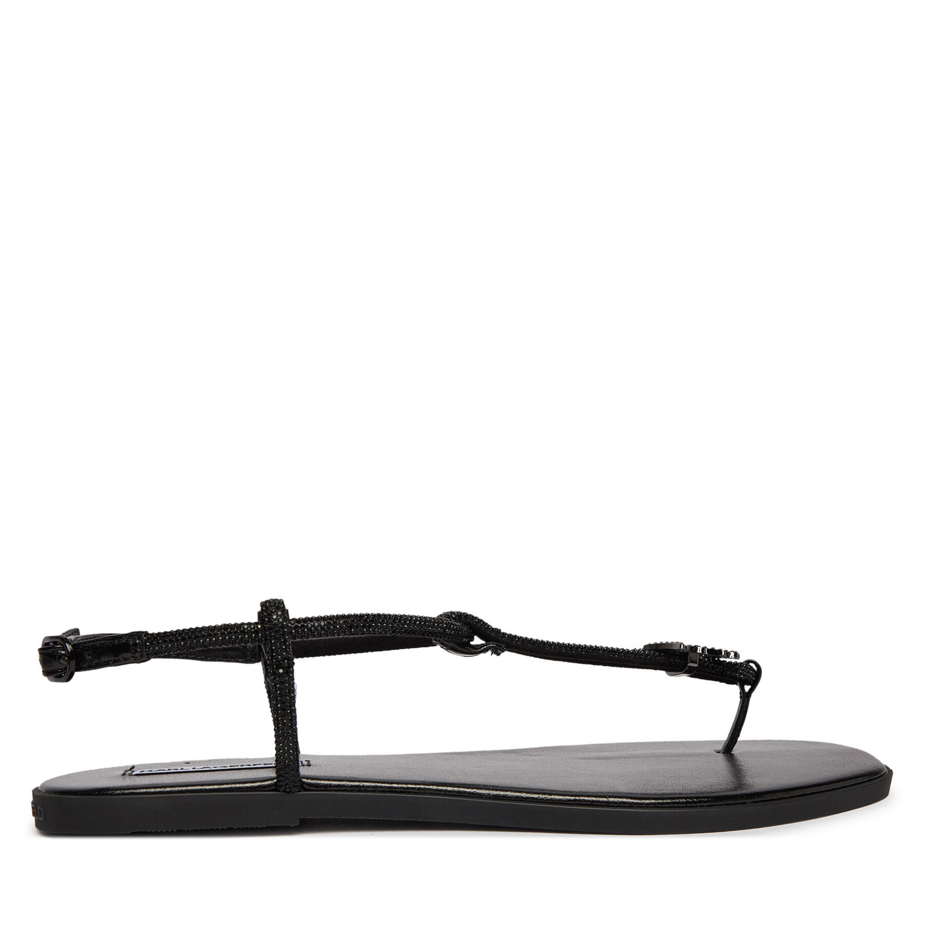 Sandali KARL LAGERFELD Olympia II KL87416 Črna