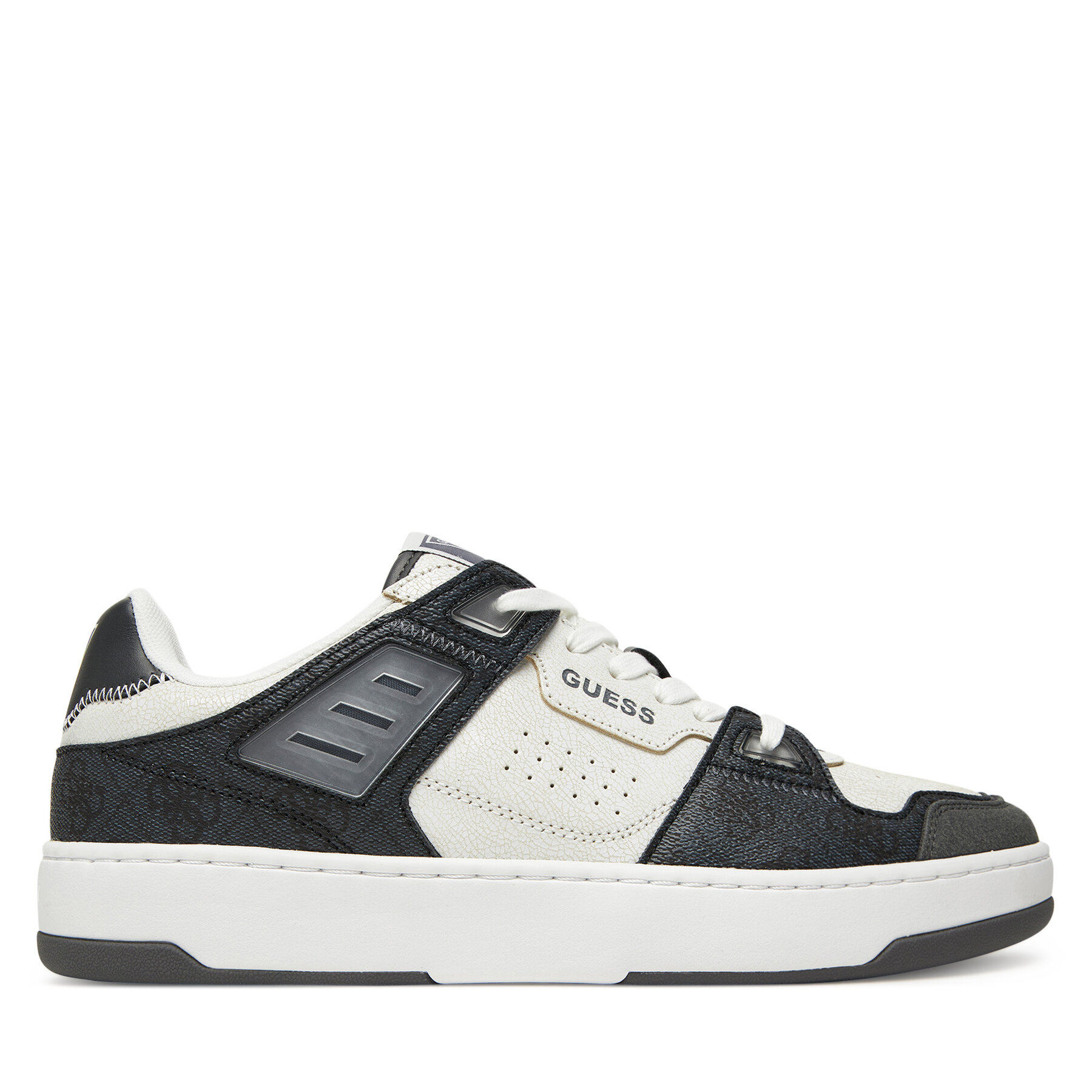 Sneakersy Guess FMTVIN ELL12 Sivá