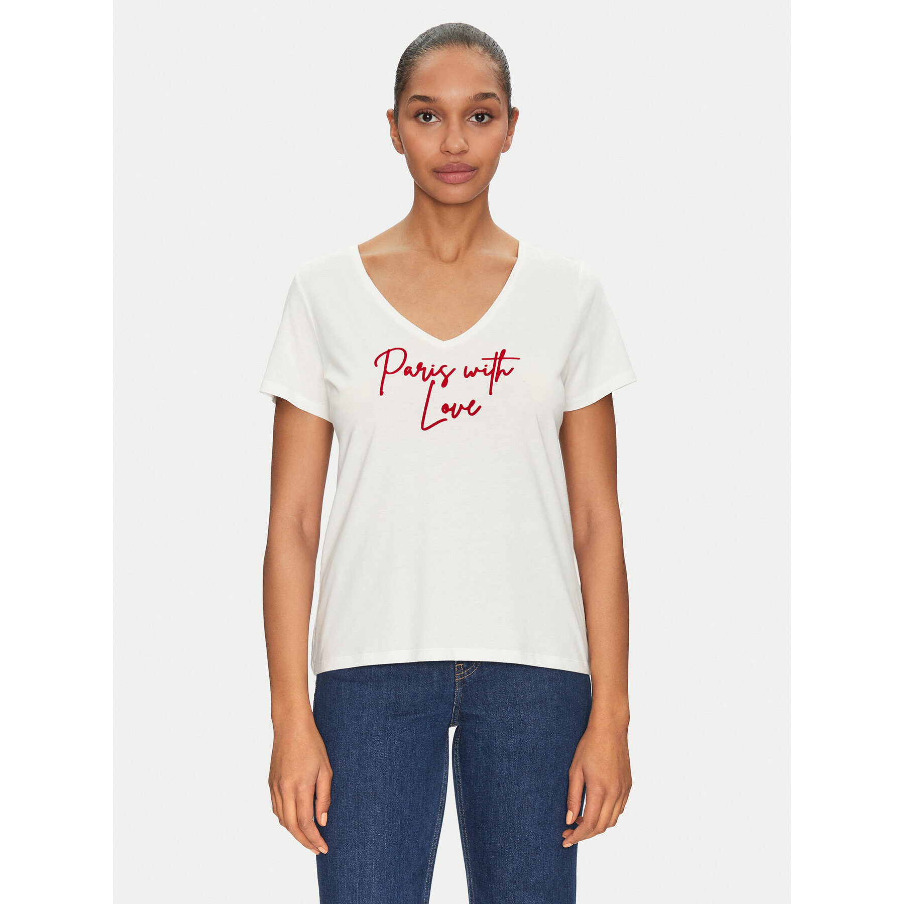 Morgan T-shirt 251-DSAILOR Bianco Relaxed Fit