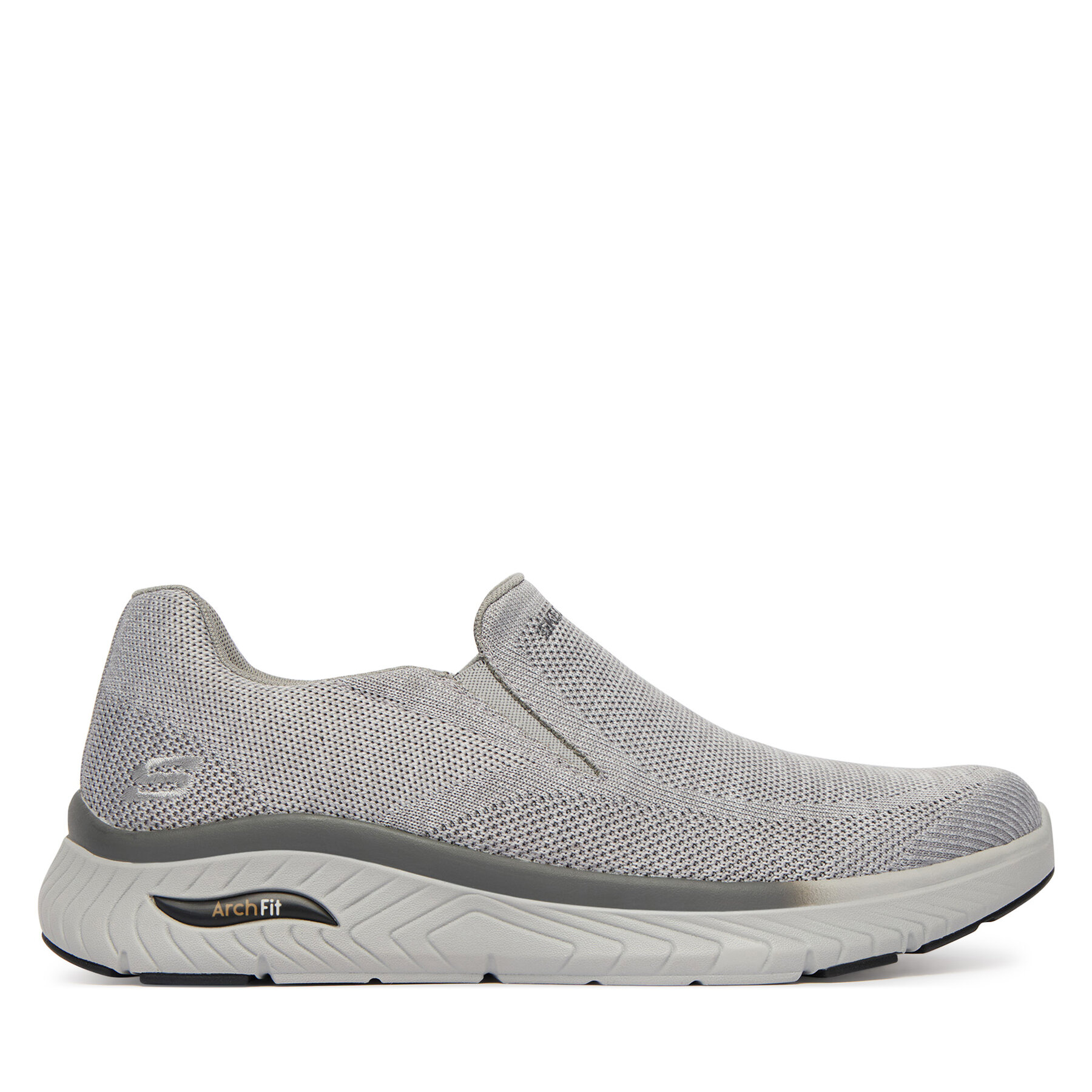 Sneakersy Skechers Arch Fit Crosser Slip-On Sports 205345/GRY Sivá