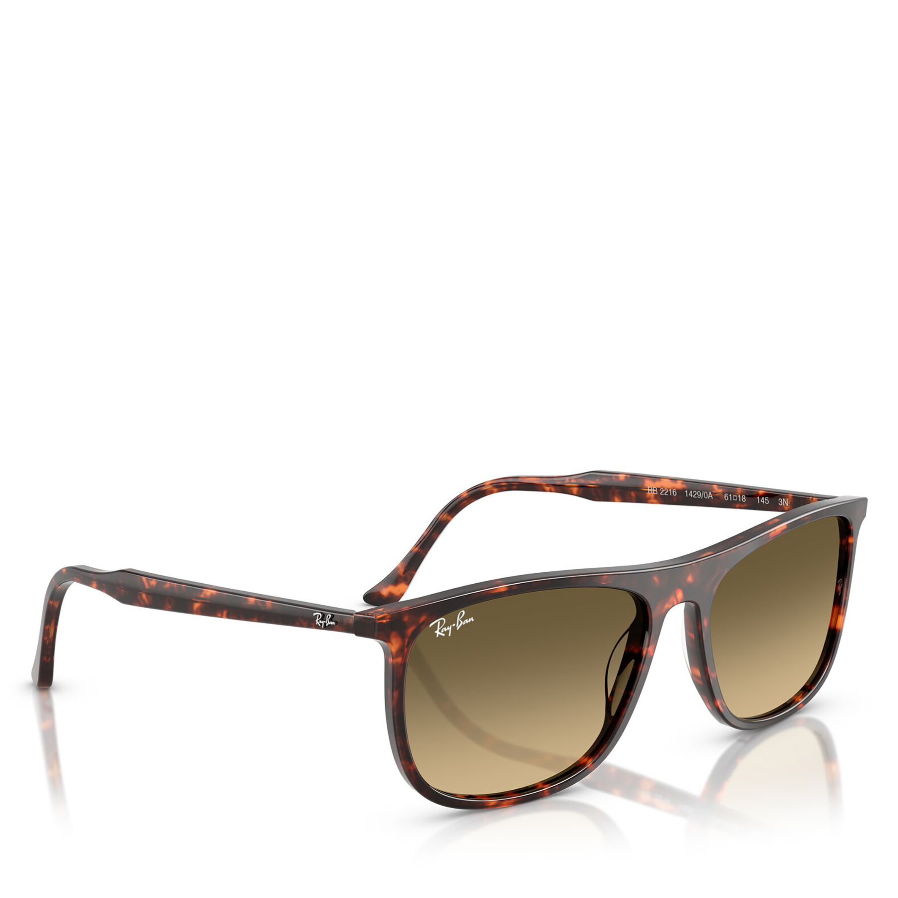 Ochelari de soare Ray-Ban 0RB2216 Maro